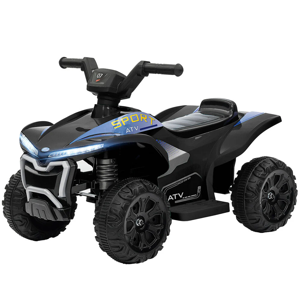 6V Kids Ride-On ATV Quad with 1.6 MPH Max Speed and 4 Wheels Battery-Powered Toy for Toddlers - Image 9
