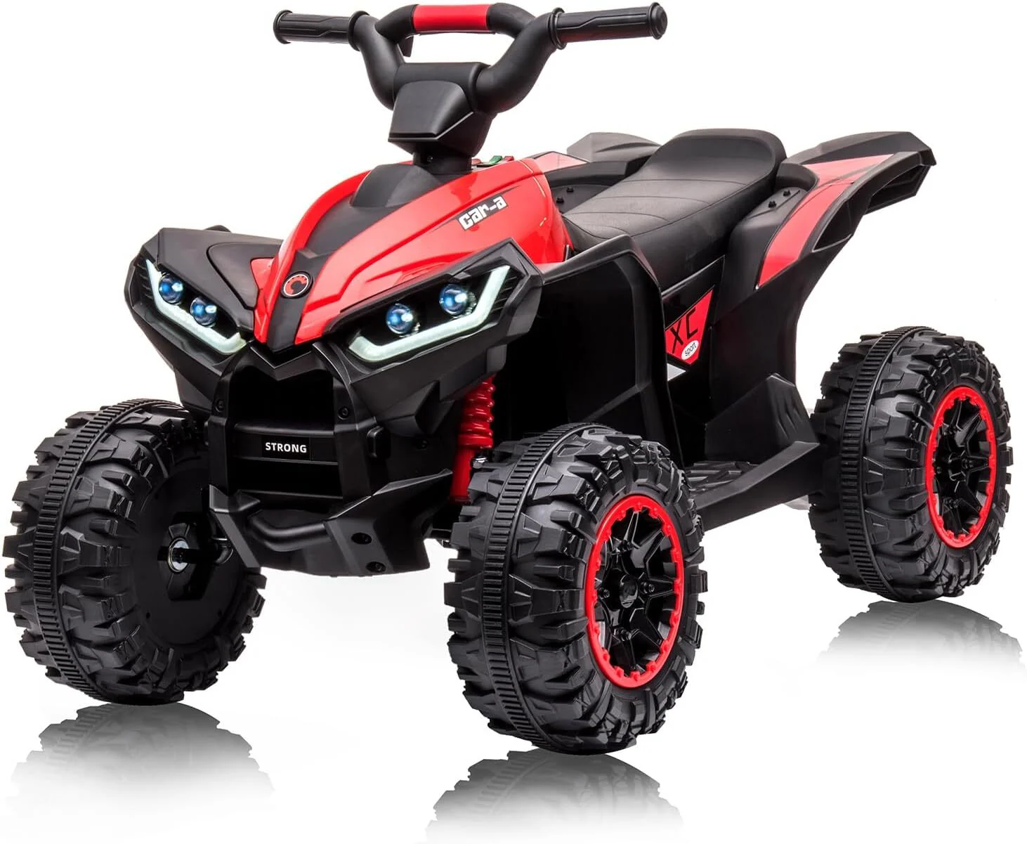 Kids 12V Battery-Powered 4-Wheeler LED Ride-On ATV Toy Vehicle - Image 9