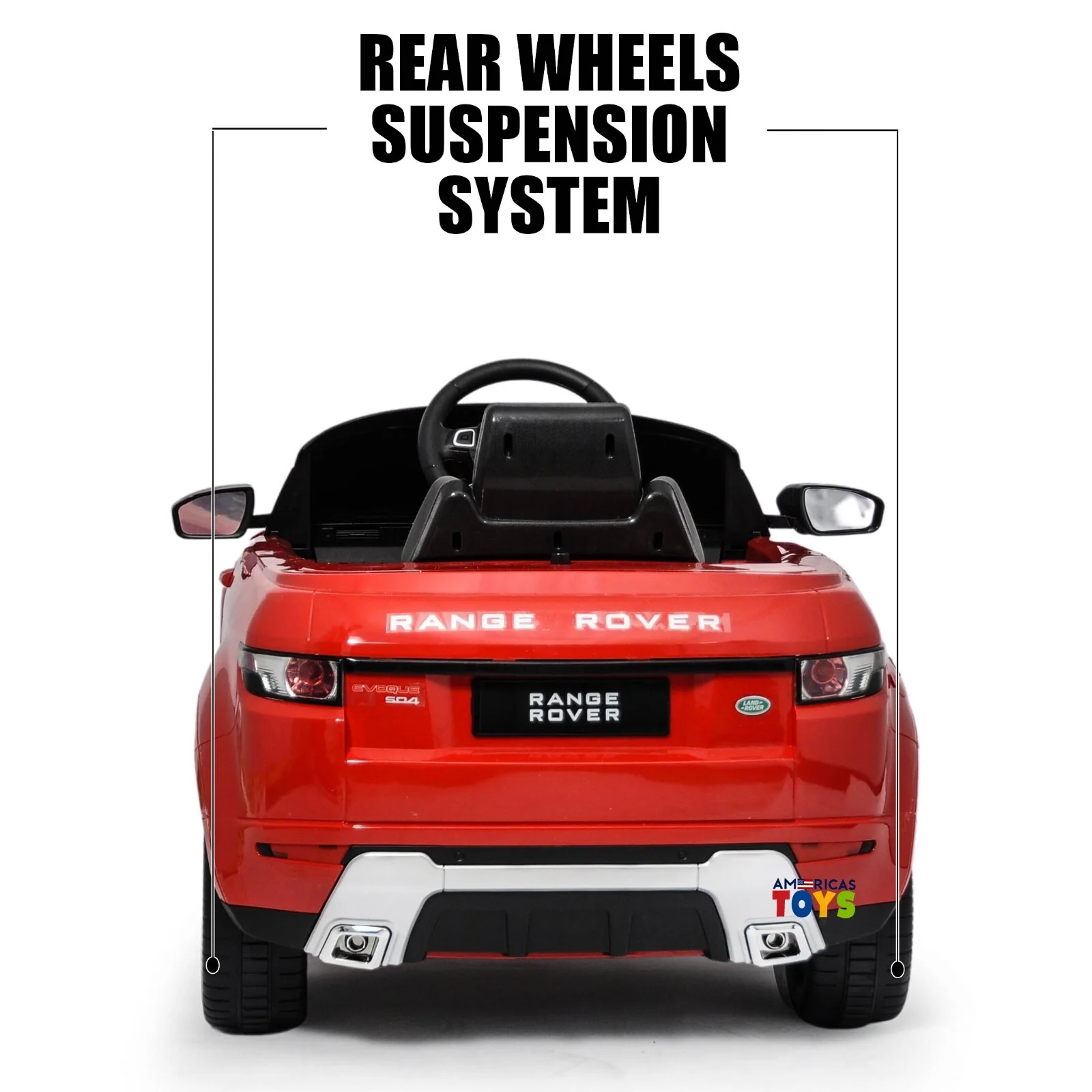 Battery-Powered Kids Ride-On Licensed Land Rover with R/C and MP3 - Multiple Colors - Image 18
