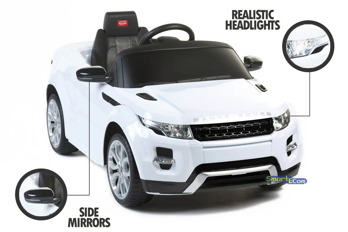 Battery-Powered Kids Ride-On Licensed Land Rover with R/C and MP3 - Multiple Colors - Image 2