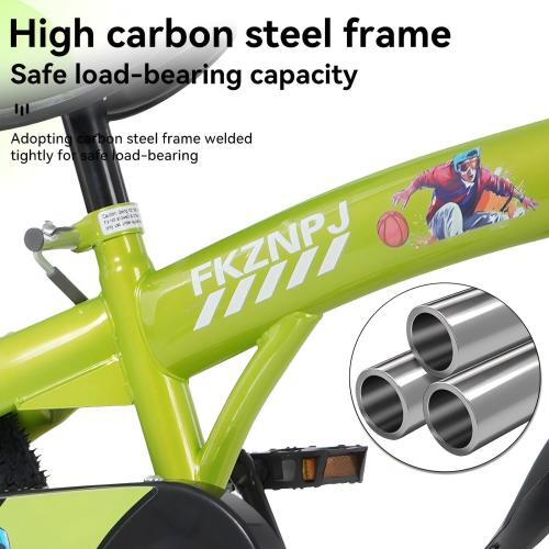 18-Inch Sporty Kids Bike for Boys and Girls Ages 5-10 Years - Image 4