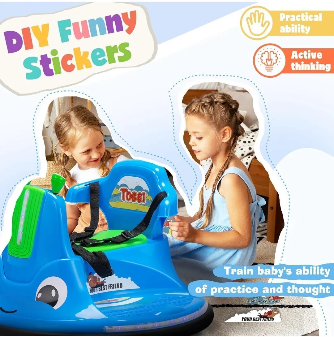Kids Electric Bumper Car Ride-On Toy - Image 5