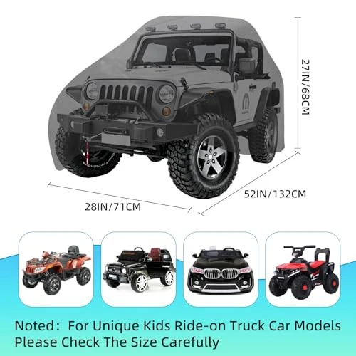 Waterproof 420D Kids Ride-On Car and Truck Cover - Image 2