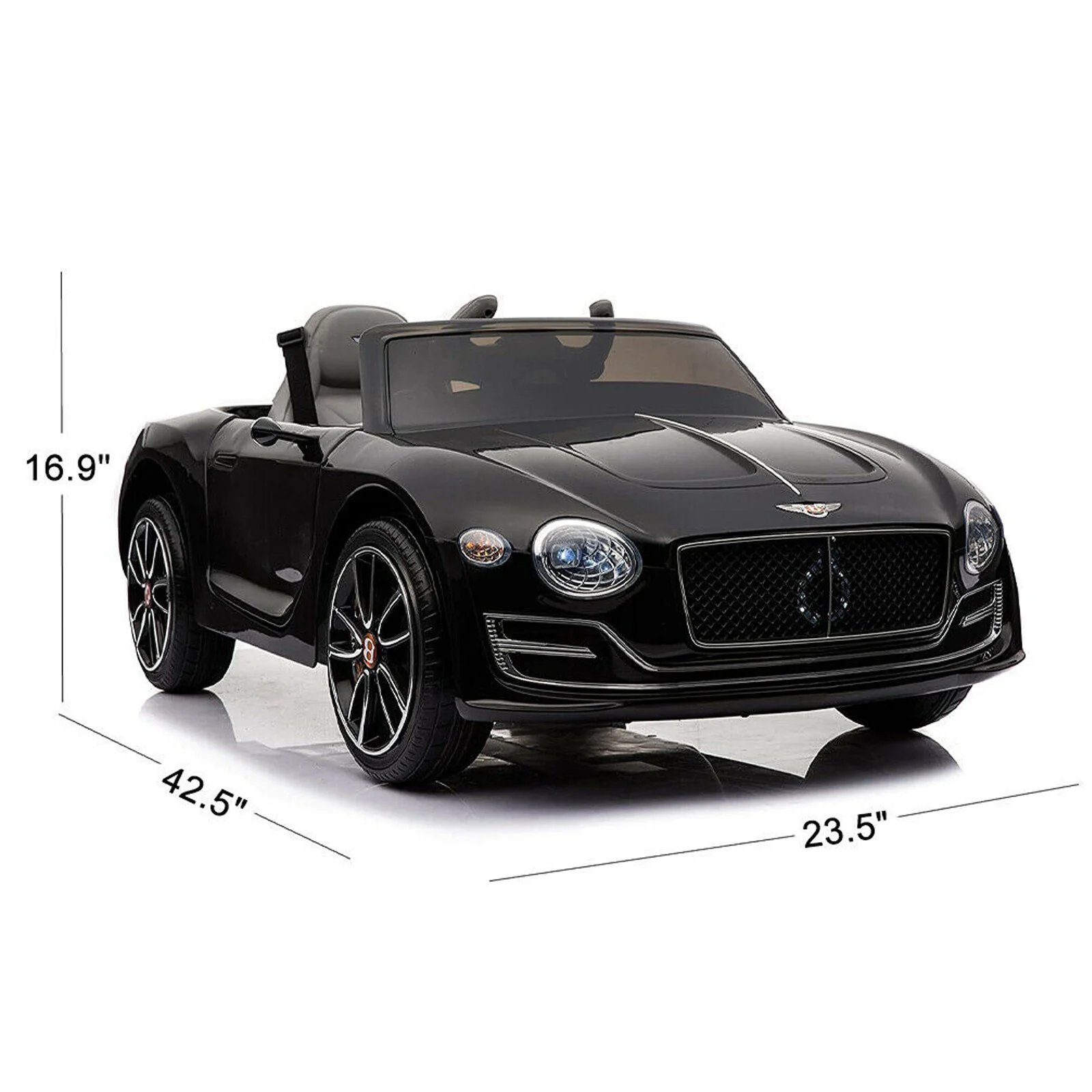 Licensed Bentley-Style Electric Toddler Car with Remote Control - Image 8