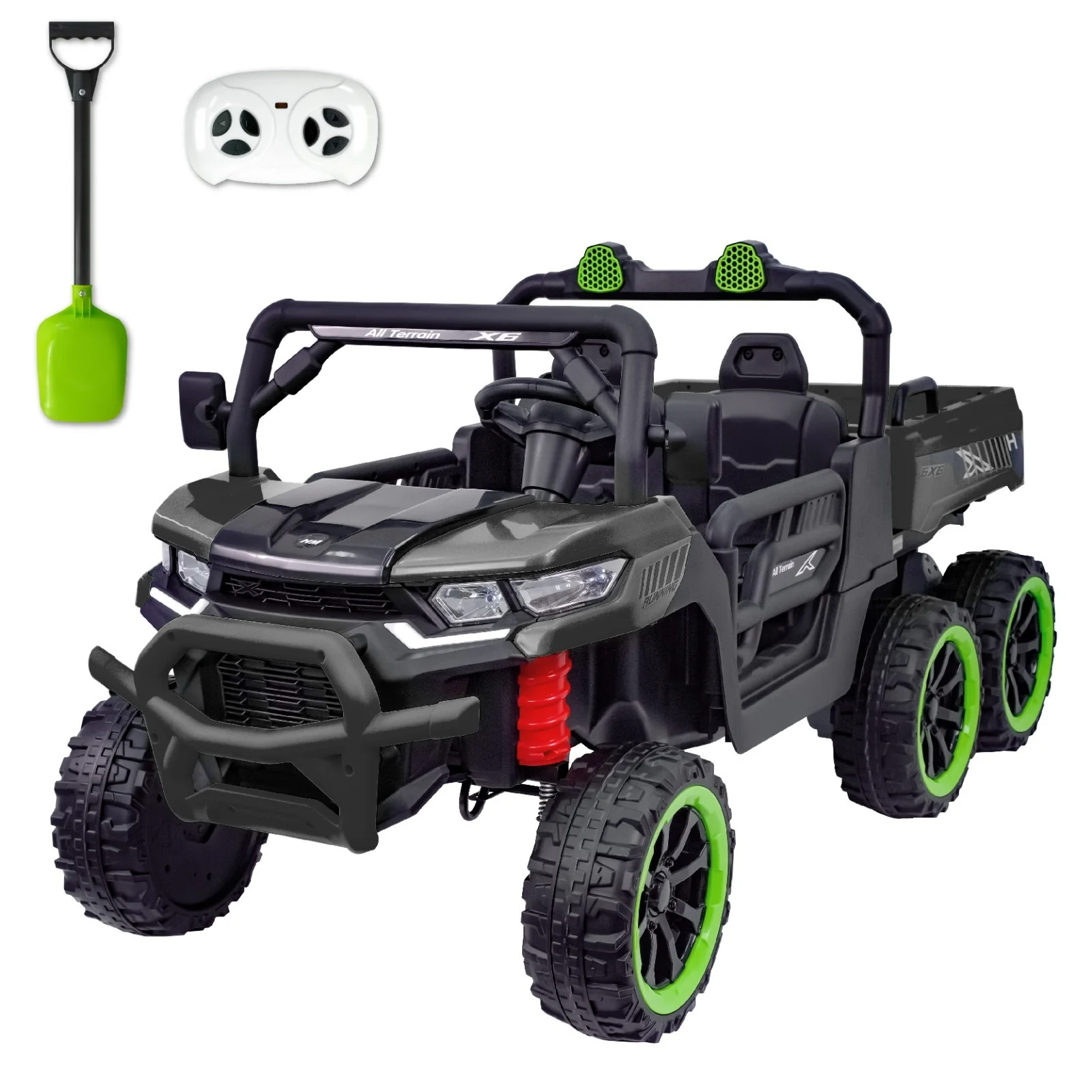 Electric Kids 4/6 Wheeler Ride-On Truck Off-Road UTV with Remote Control, 3-6 MPH