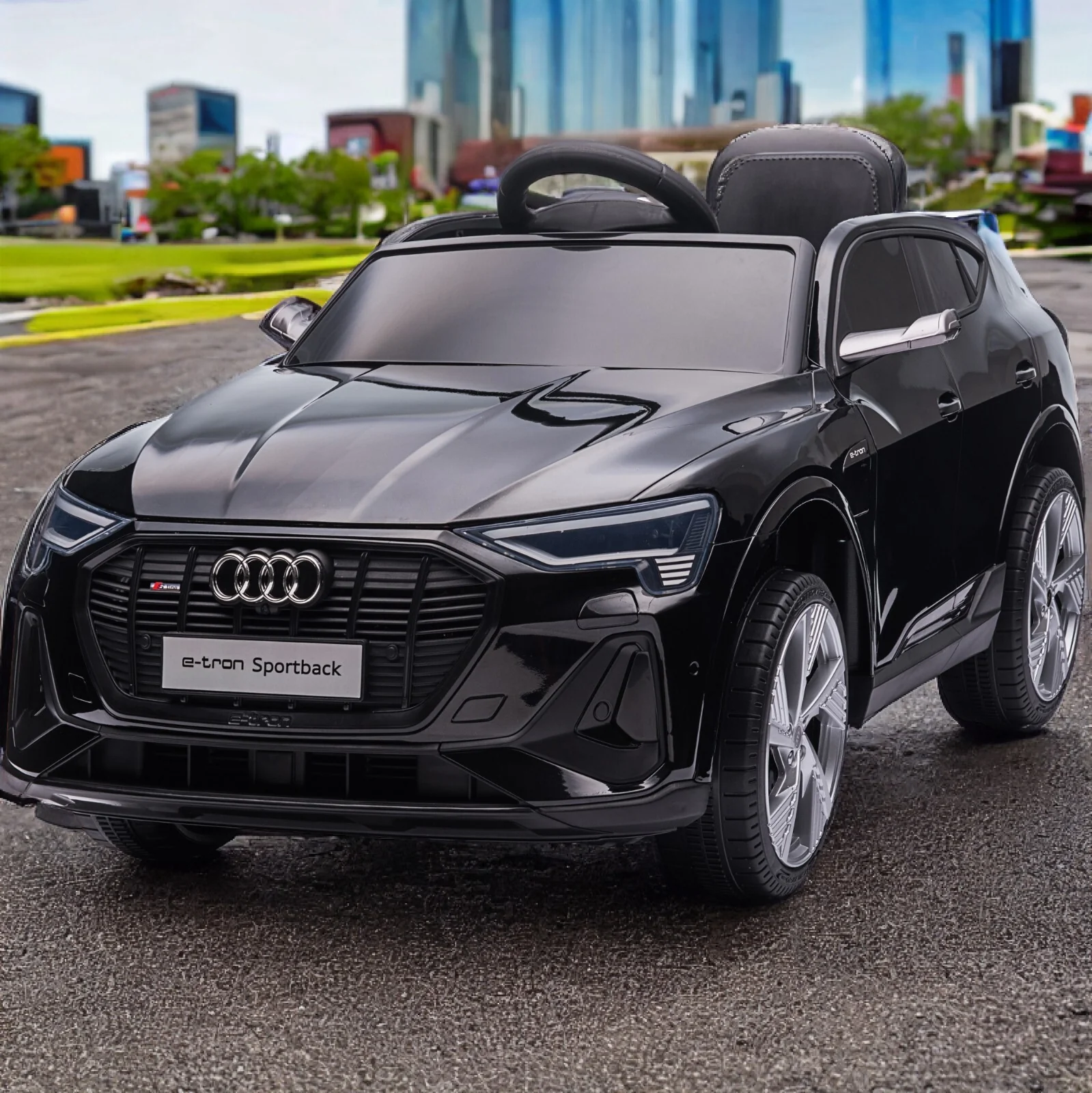 12V Electric Kids Car with LCD Display Licensed Audi Design in Multiple Colors - Image 29