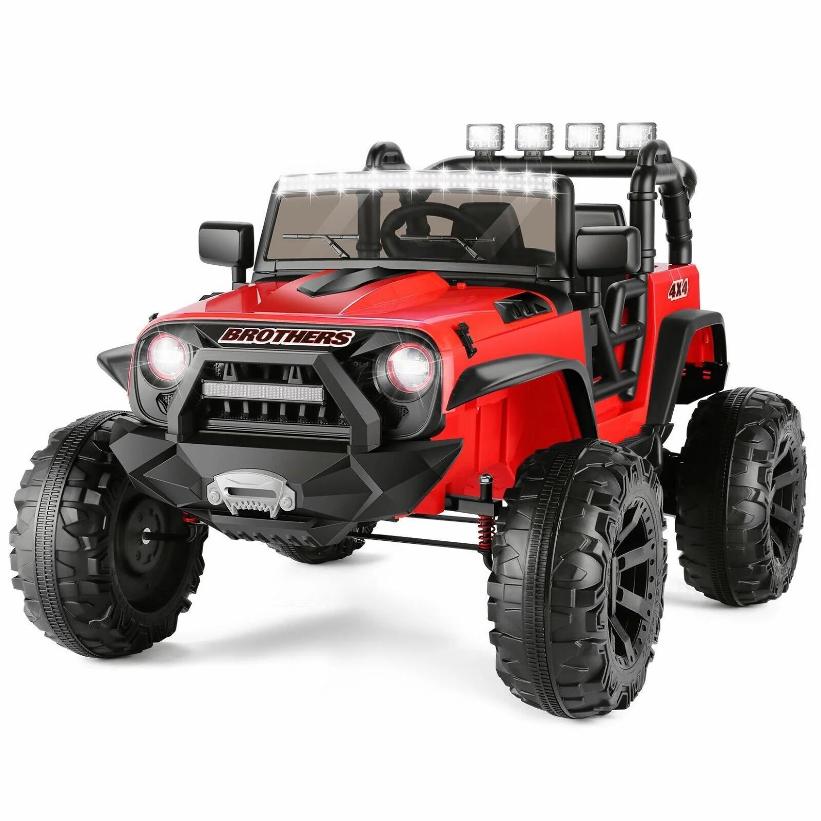 Kids Electric Jeep 24V with Remote Control, LED Lights, MP3, and USB - Image 15