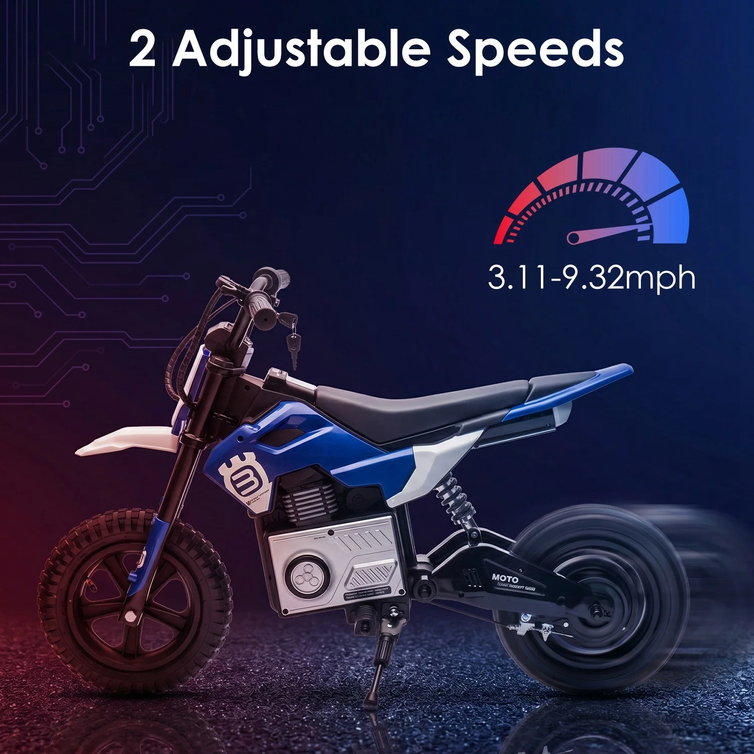 Electric Motocross Ride-On Motorcycle for Kids - Image 6