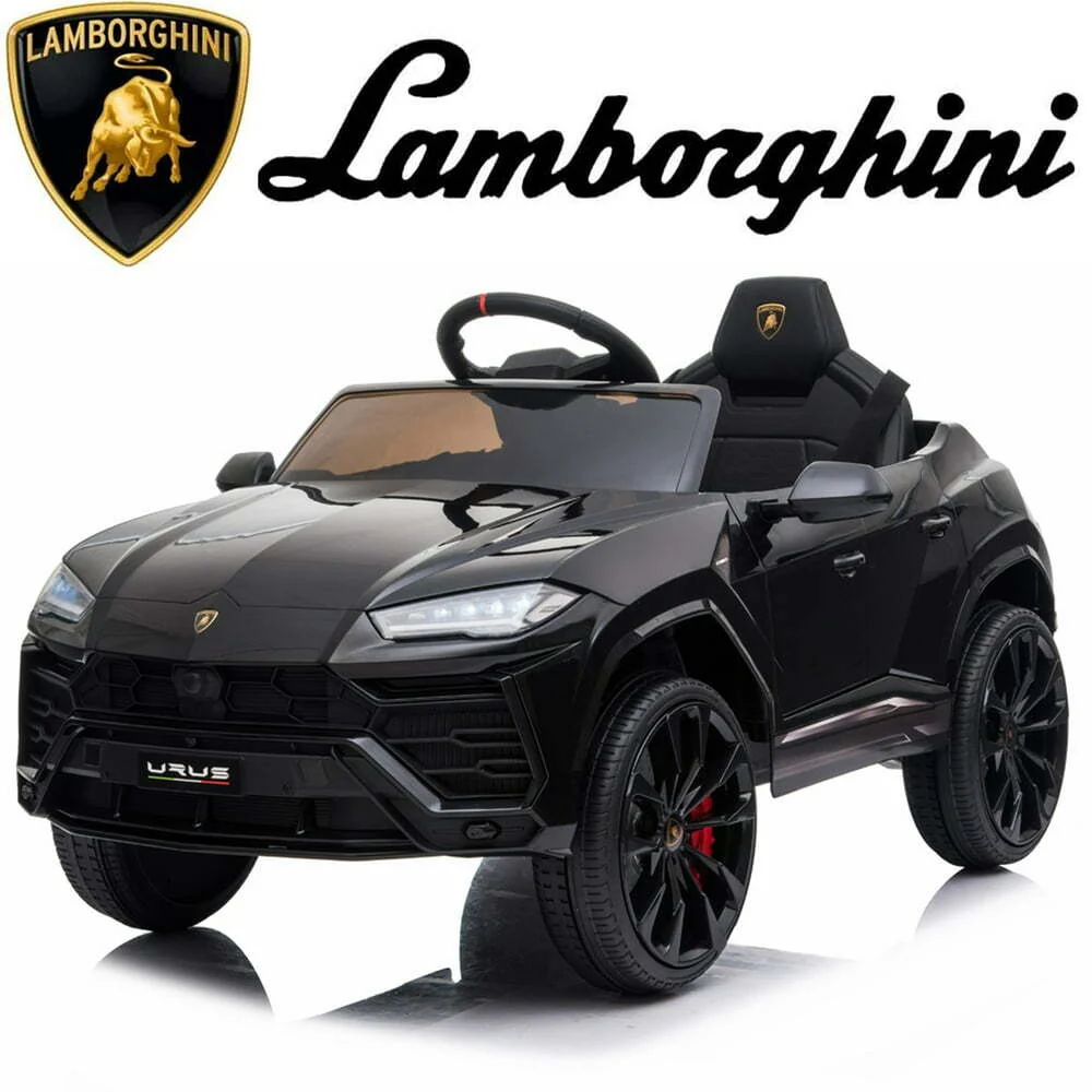 Kids Electric Remote Control Lamborghini Ride-On Car Battery Powered Black - Image 2