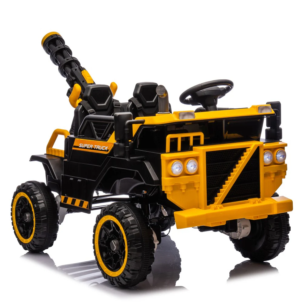 Electric Kids Ride-On Car 3-Seater with 4-Motor Drive and Parental Remote Control - Image 6