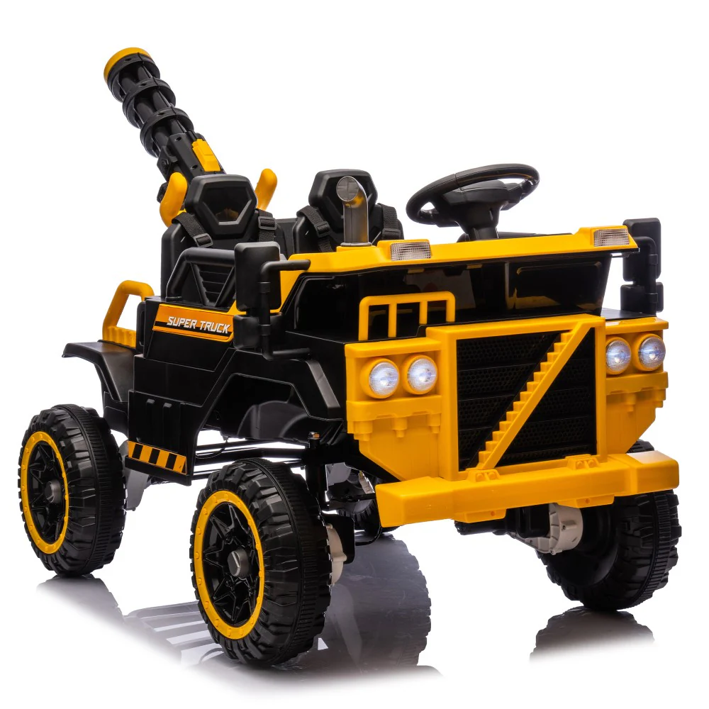Electric Kids Ride-On Car 3-Seater with Powerful 4-Motor Drive and LED Lights - Image 10