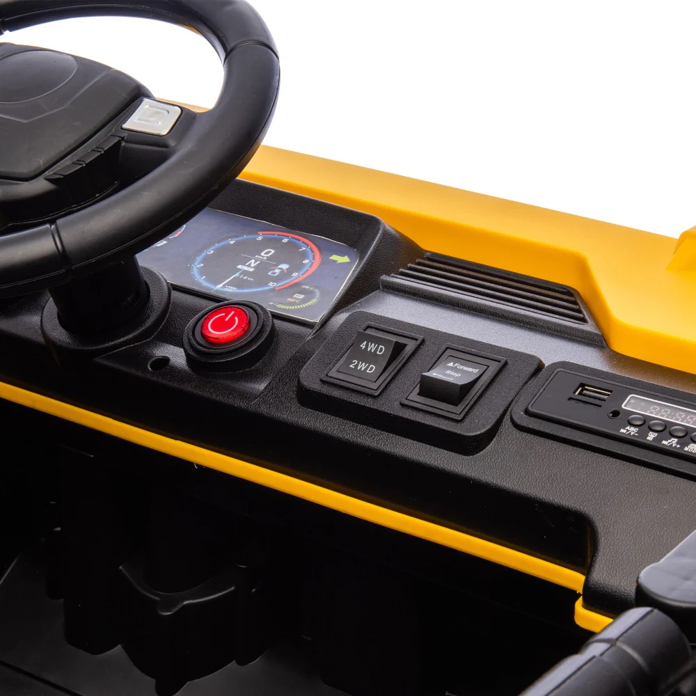 Electric Kids Ride-On Car 3-Seater with Powerful 4-Motor Drive and LED Lights - Image 18
