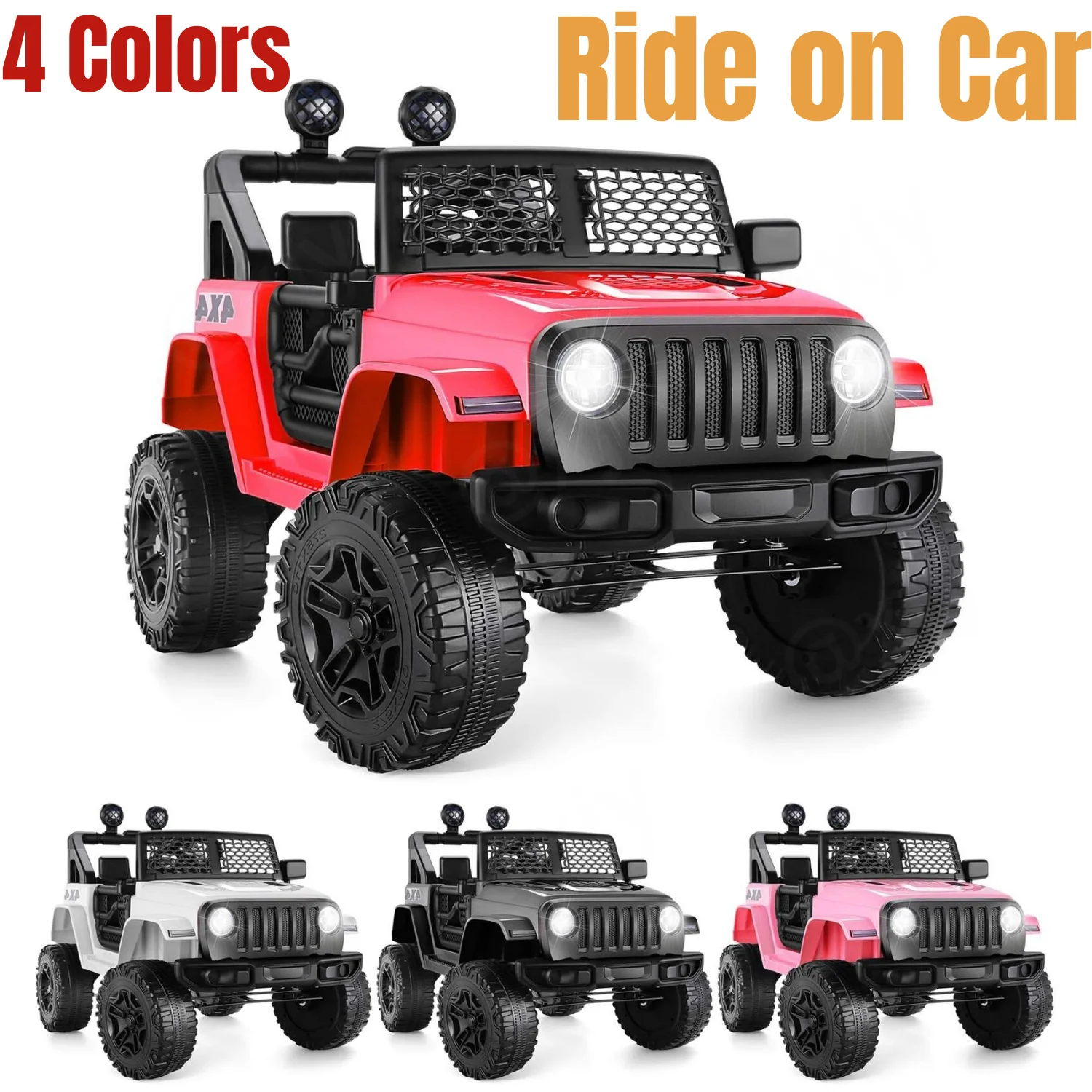 Kids Electric Ride-On Car with Remote Control and MP3 Player - 12/24V Children's Truck - Image 3