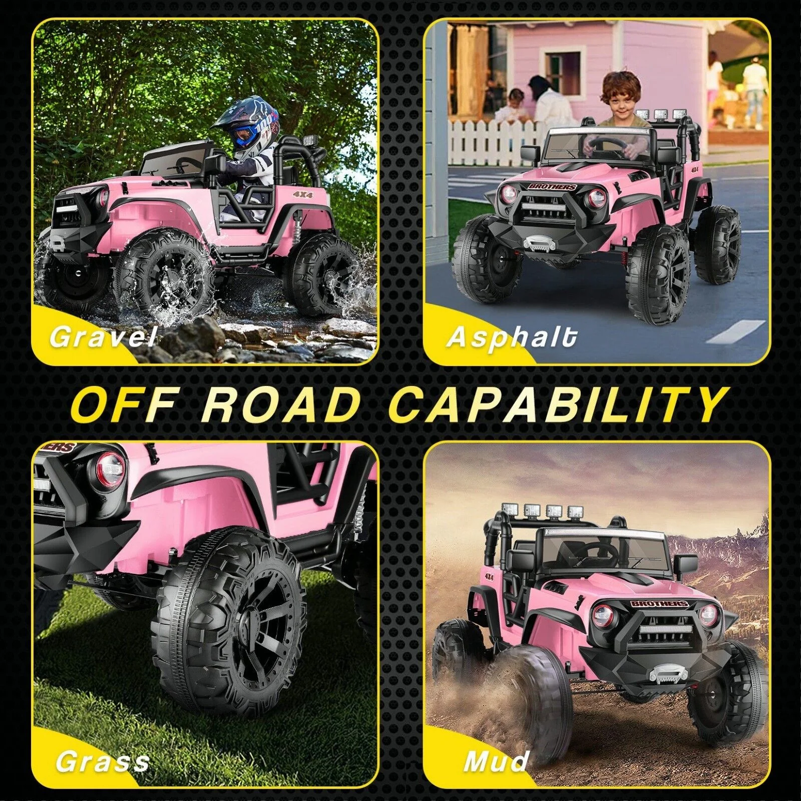 Kids Electric Ride-On Car with Remote Control and MP3 Player - Image 60