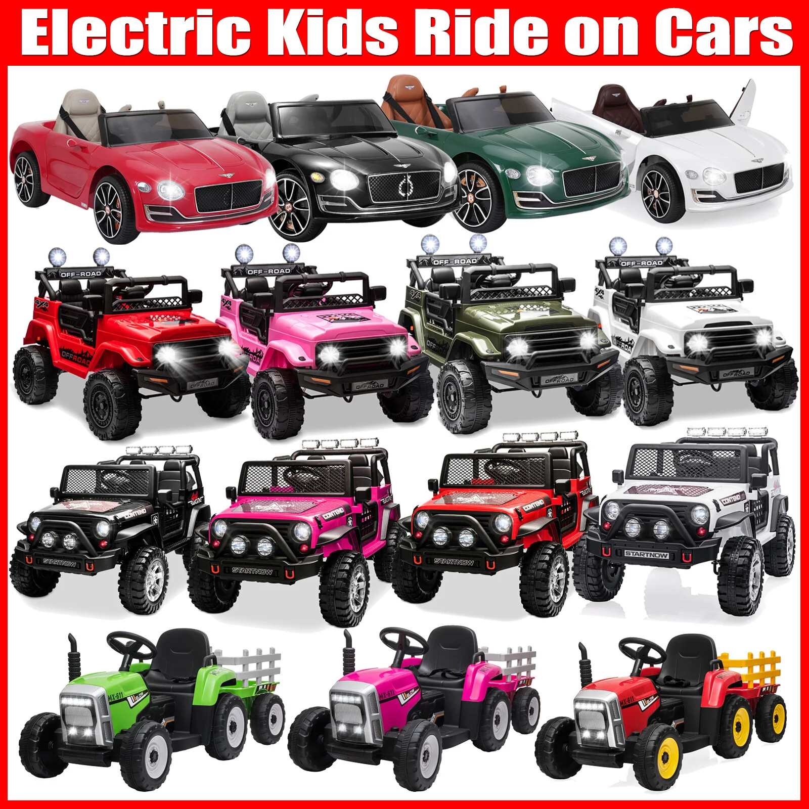 12V Kids Electric Ride-On Truck with Remote Control and MP3 Player Battery Powered Car - Image 9
