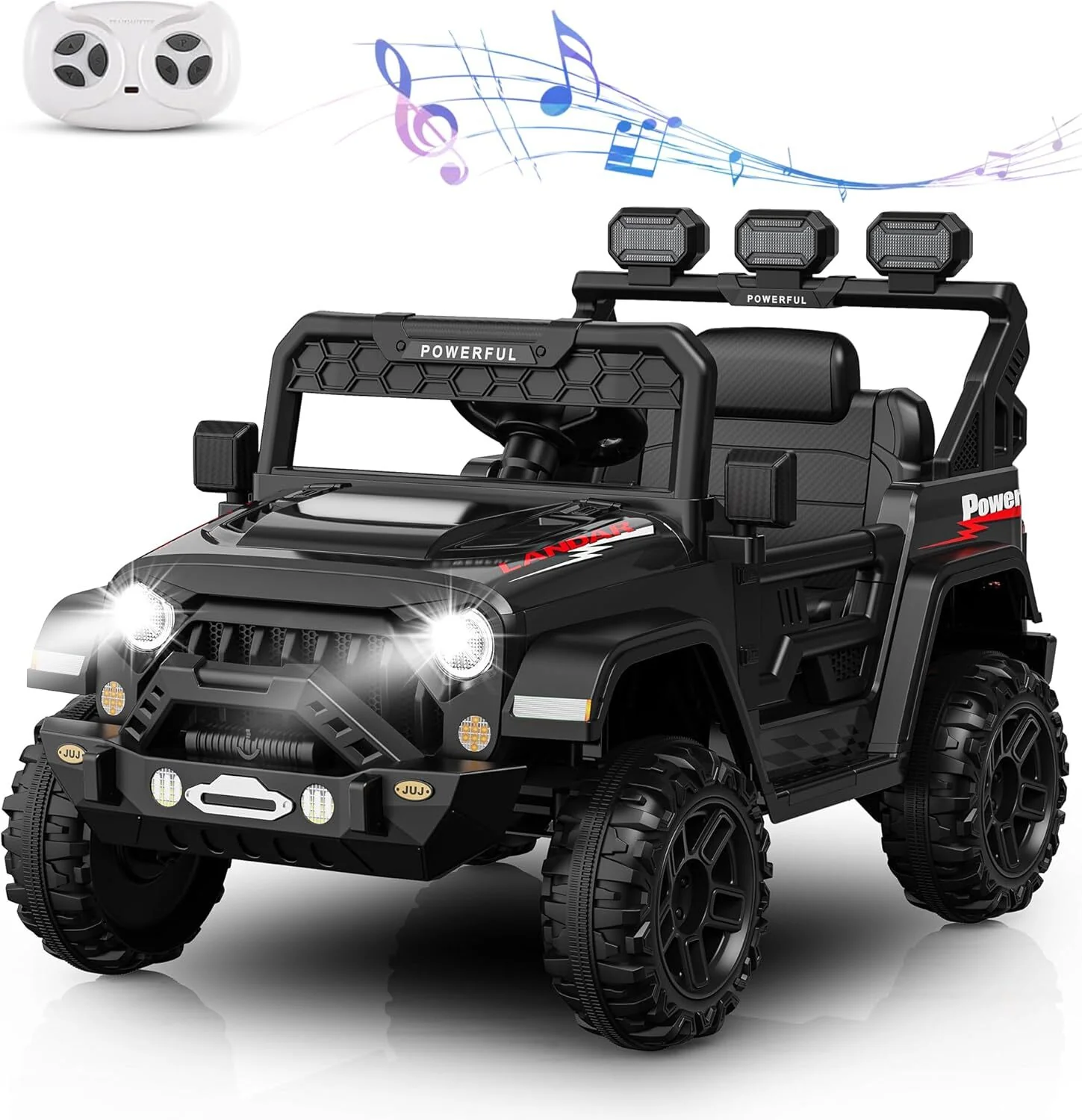 12V Battery-Powered Kids Electric Car with 2.4G Remote Control - Image 7