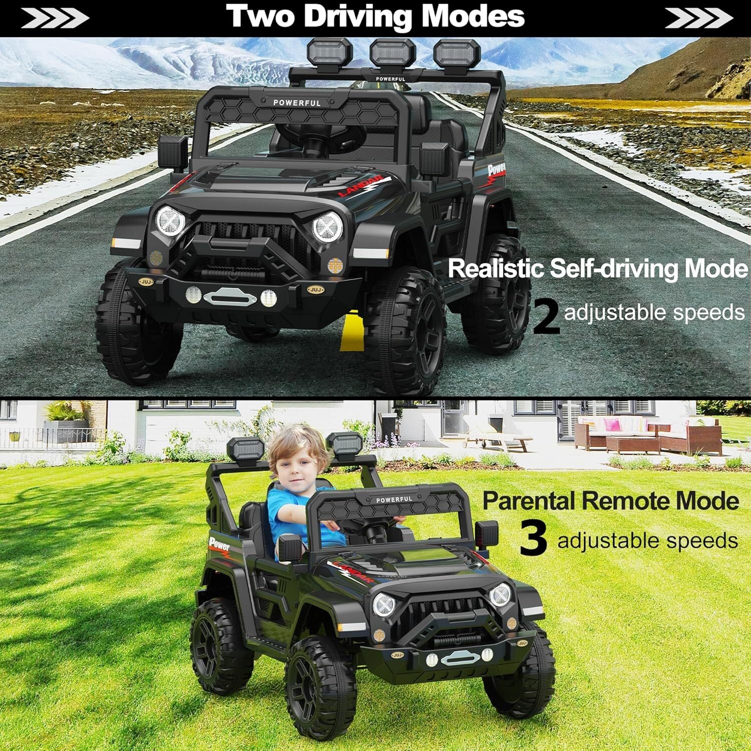 12V Battery-Powered Kids Electric Car with 2.4G Remote Control - Image 9