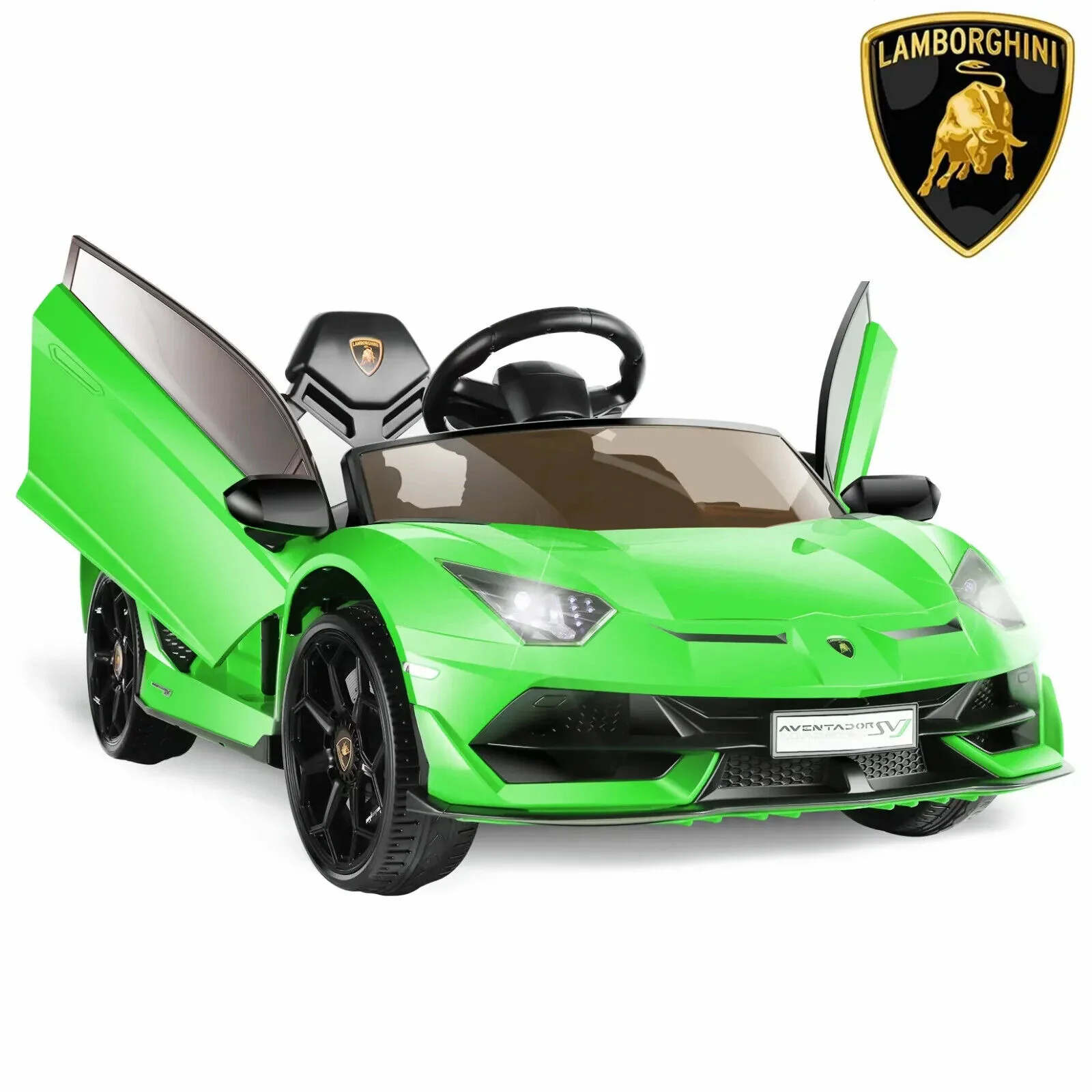 Kids Lamborghini Electric Ride-On Car with Remote Control - 24/12V Truck Design - Image 13