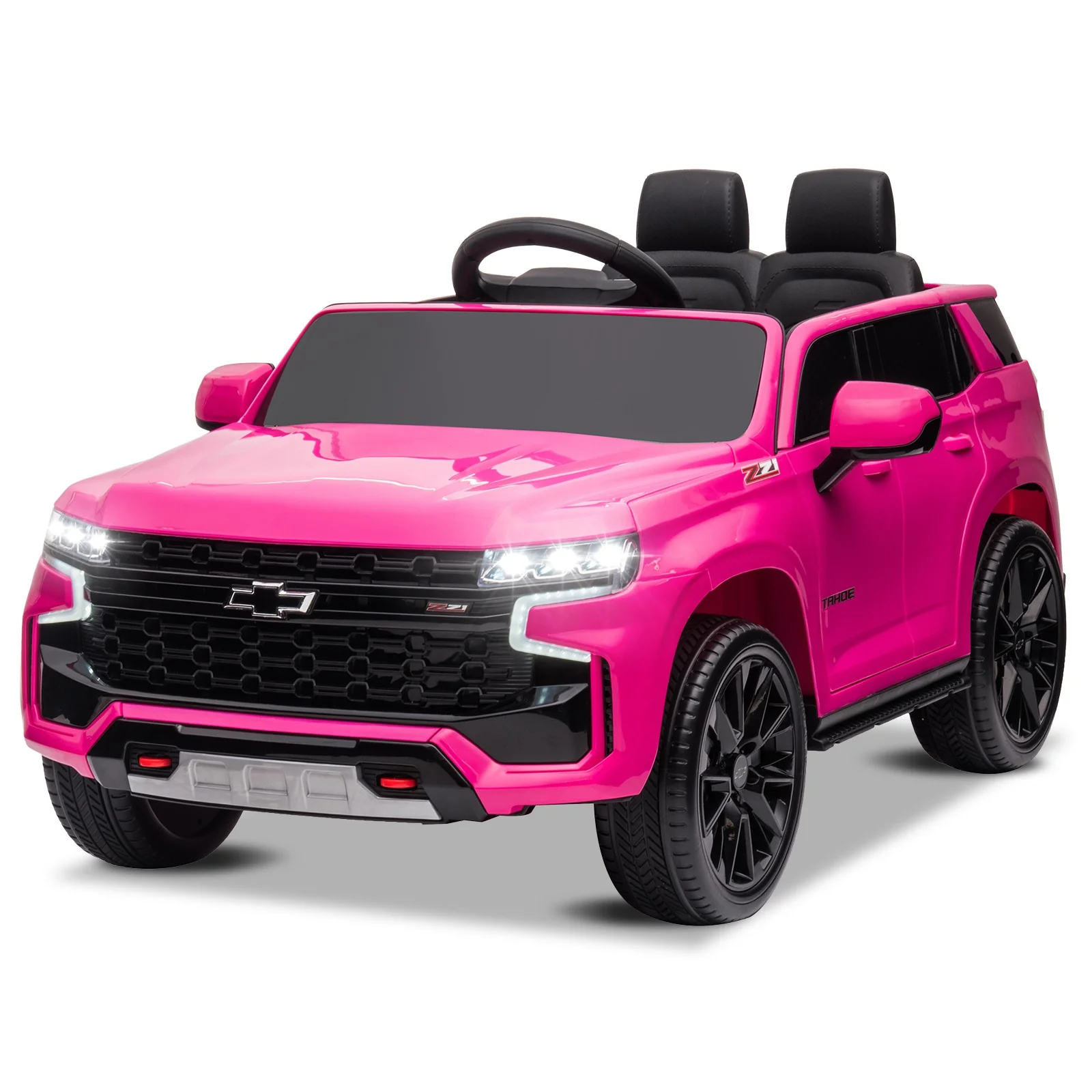 Licensed Chevrolet Tahoe Electric Battery Ride-On Car Toy with Remote Control for Kids