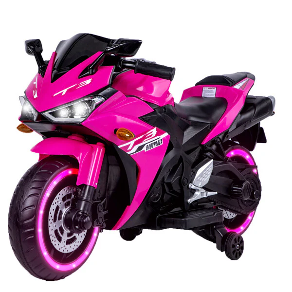 12V Kids Electric Motorcycle Toy with Rechargeable Battery for Ages 3-6 Boys and Girls - Image 3