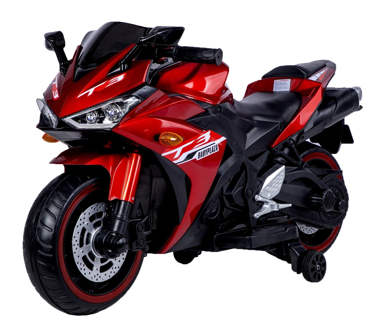 12V Kids Electric Motorcycle with 12V7AH Battery for Boys and Girls Ages 3-6