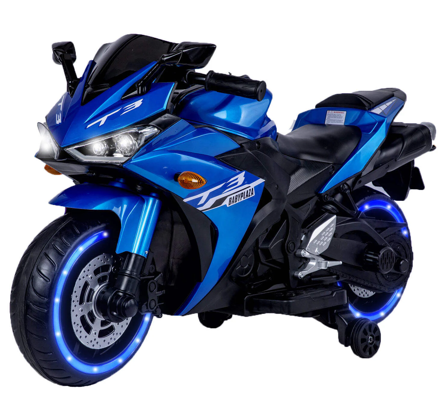 12V Electric Kids Motorcycle for Boys and Girls with Lights Rechargeable Battery - Image 25