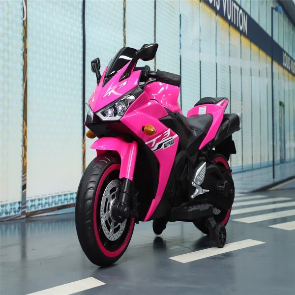 12V Rechargeable Ride-On Motorcycle Toy with Safety Features for Kids Ages 3–6 years - Image 8