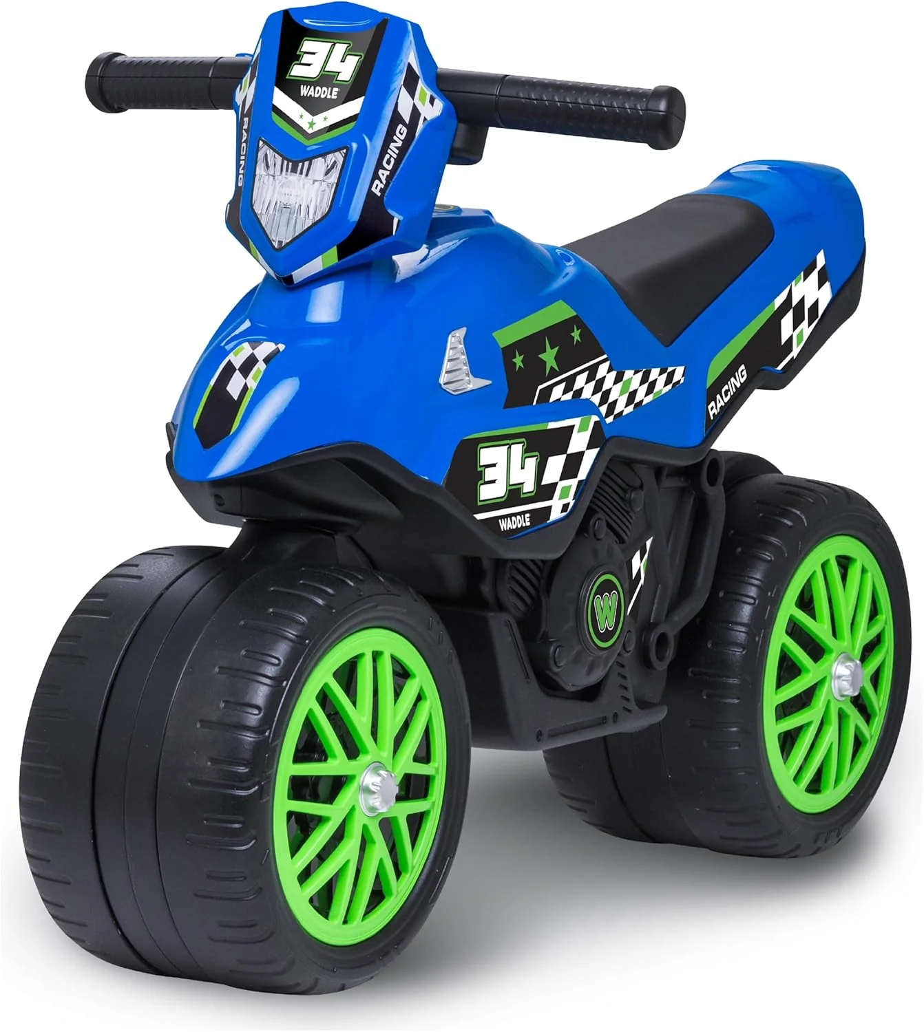 Motorcycle Balance Bike for Toddlers - Fun Ride-On Toy with Sounds and Stable Wide Wheel Base - Image 2