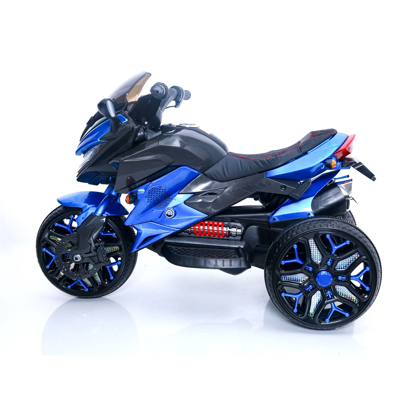 Kids 3-Wheel Battery-Powered Ride-On Motorcycle with Rechargeable Motorbike - Image 3