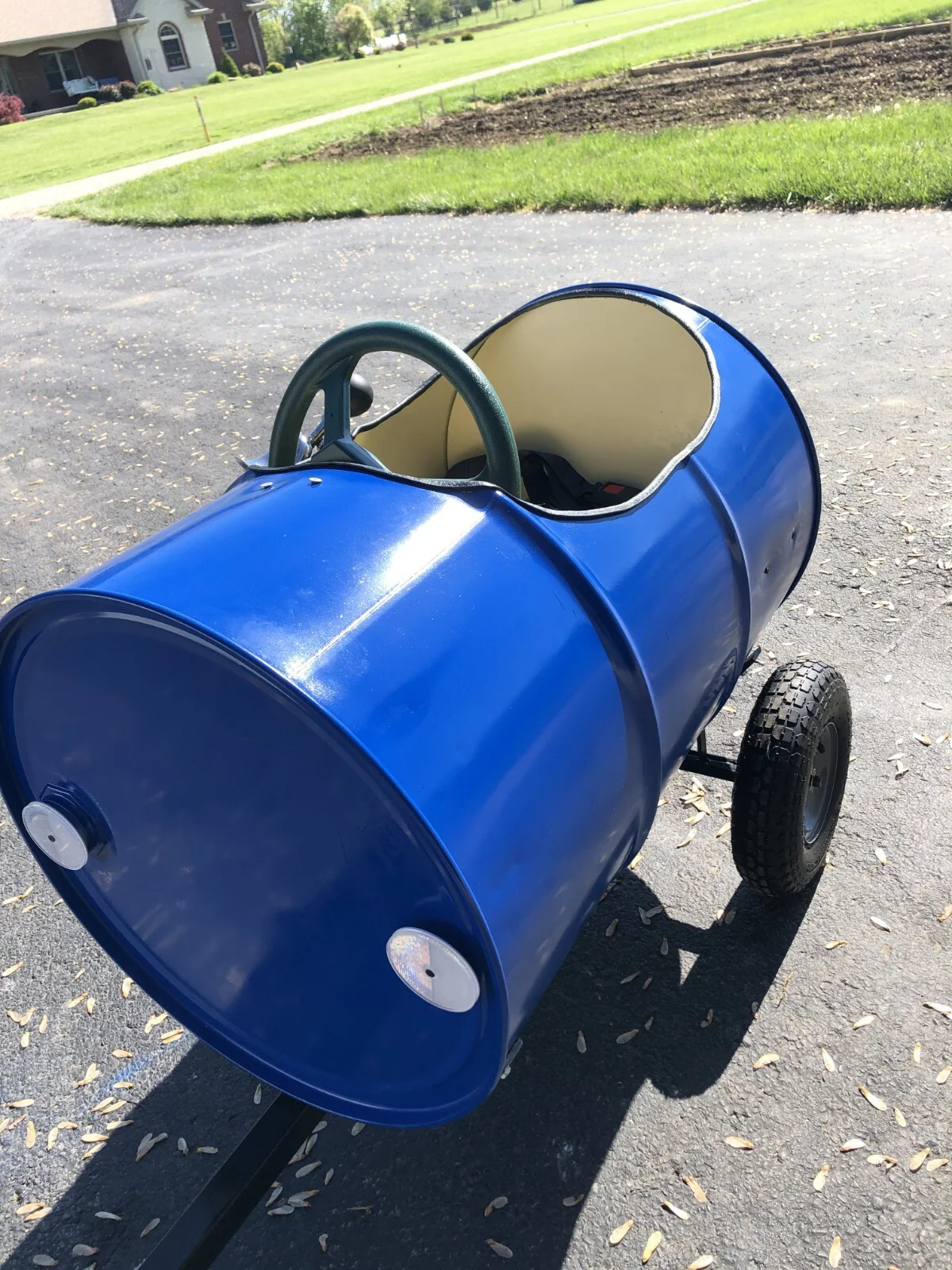 Kids Pull-Behind Barrel Trains and Custom Barrel Cars Ride-On Toys for ATV and Tractor - Image 7