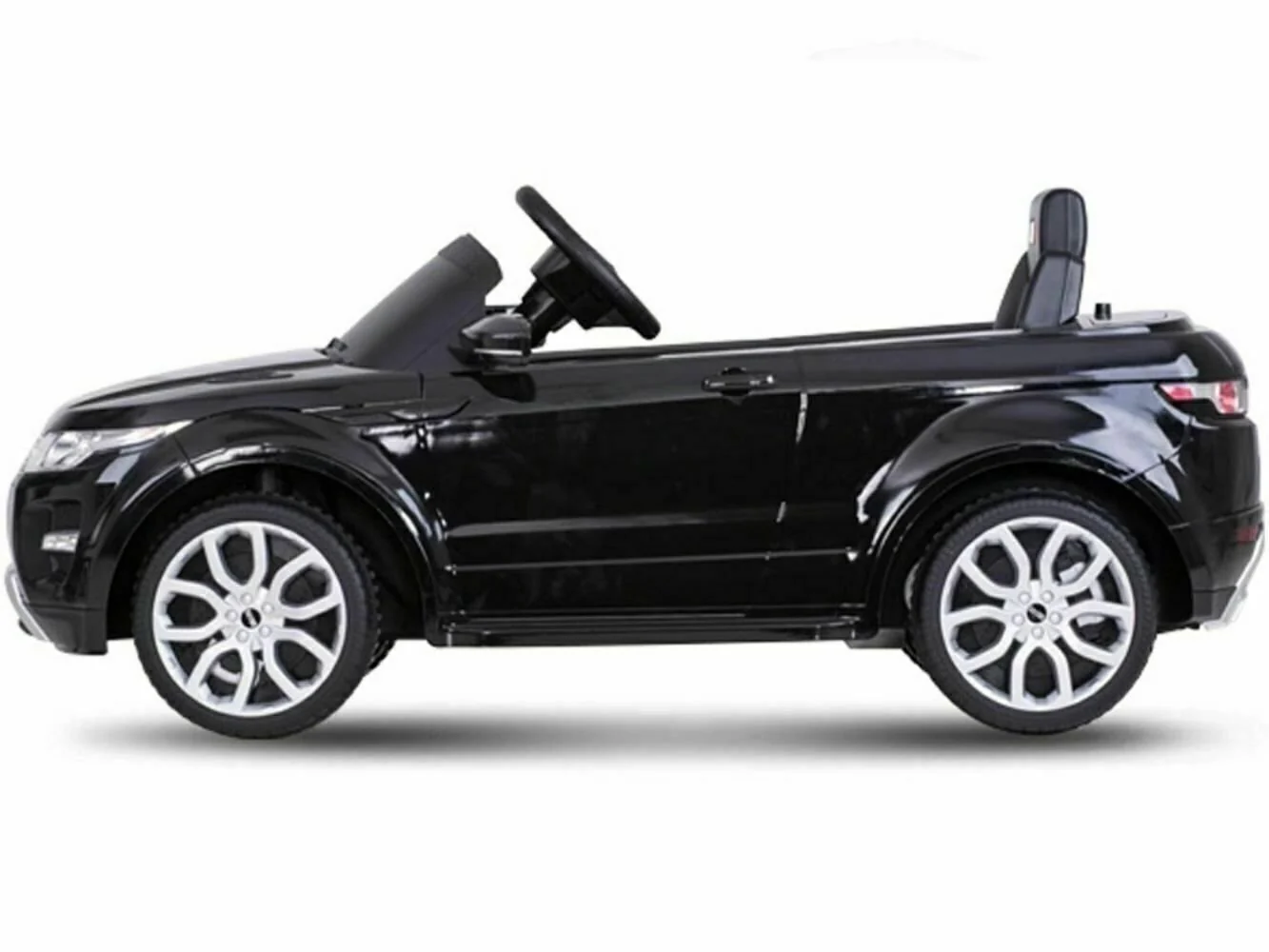 12V Remote Controlled Kids Black SUV with MP3 Connection - Image 5