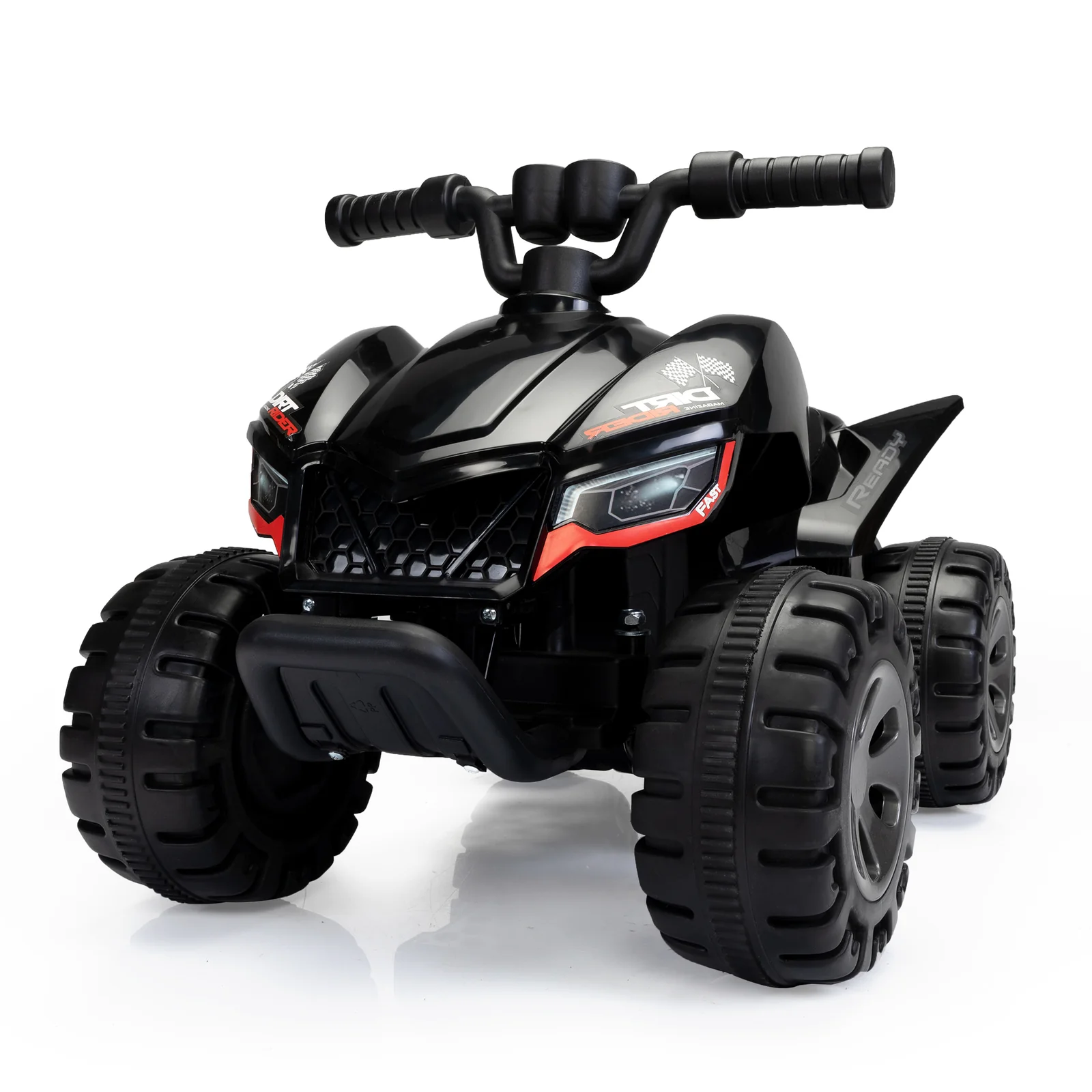 Kids 6V Electric Ride-On ATV Quad with Music and LED Lights - Image 5