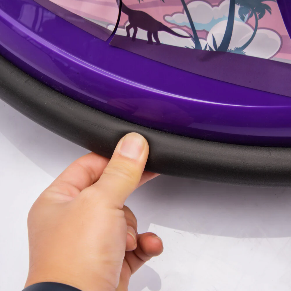 Kids Ride-On Bumper Car with Two-Handed Direction Control and Protective Bumper Strip - Image 18
