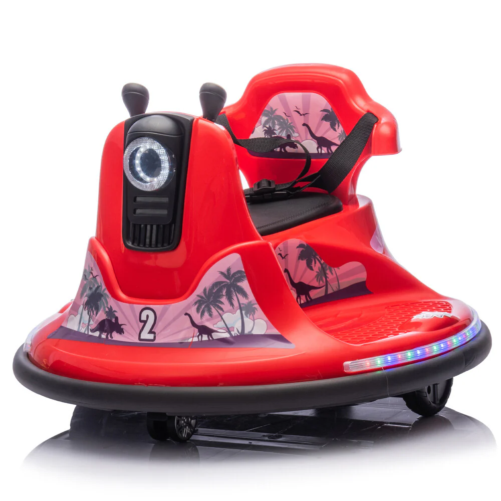 Kids Ride-On Bumper Car with 360-Degree Rotation and 0.75 MPH Speed - Image 22