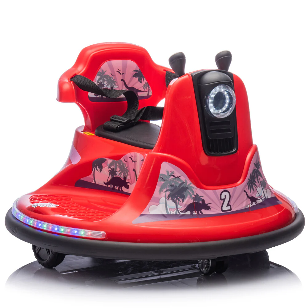 Kids Ride-On Bumper Car with 360-Degree Rotation and 0.75 MPH Speed - Image 7