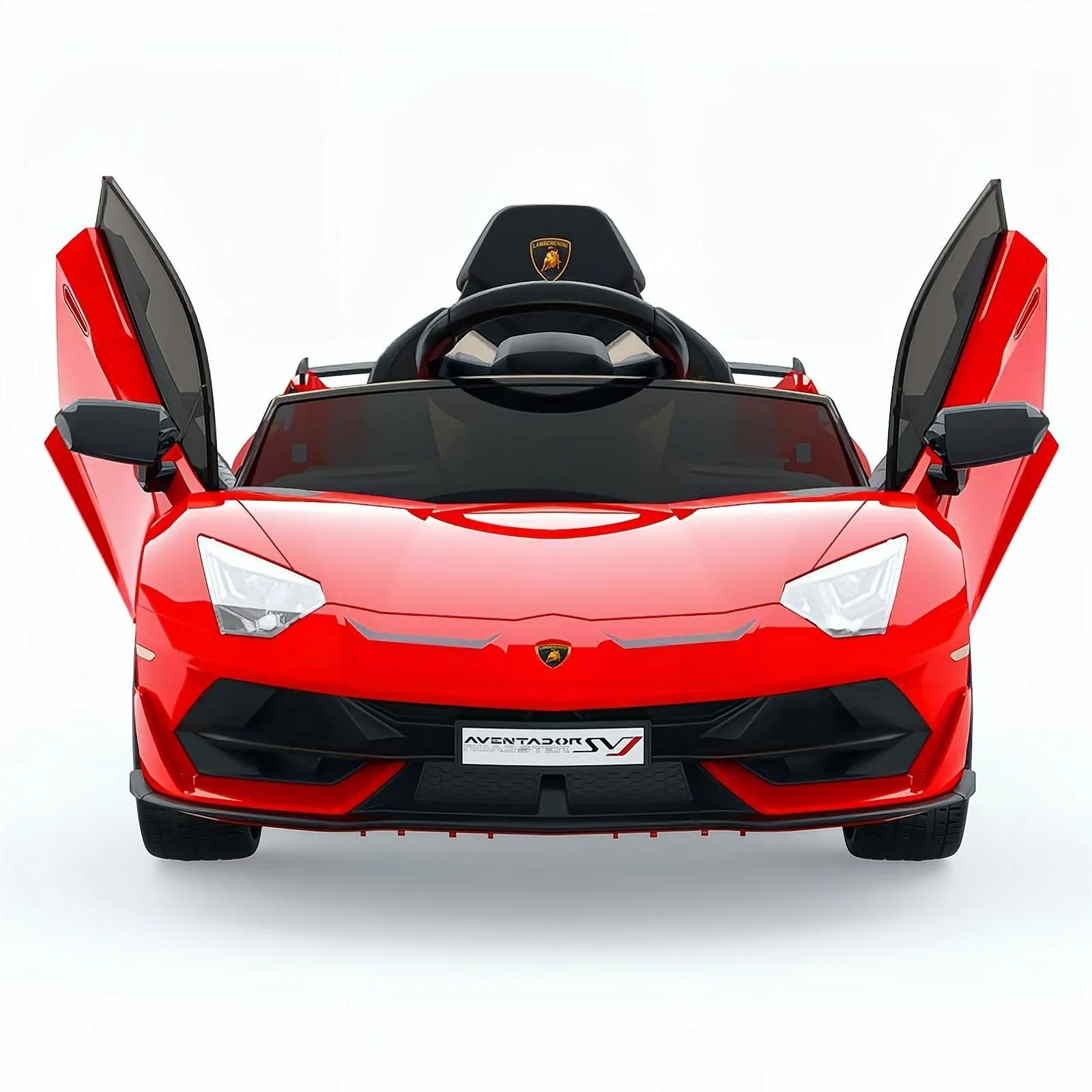 12V Battery-Powered Kids Ride-On Electric Car with Remote Control Licensed Lamborghini Design - Image 8