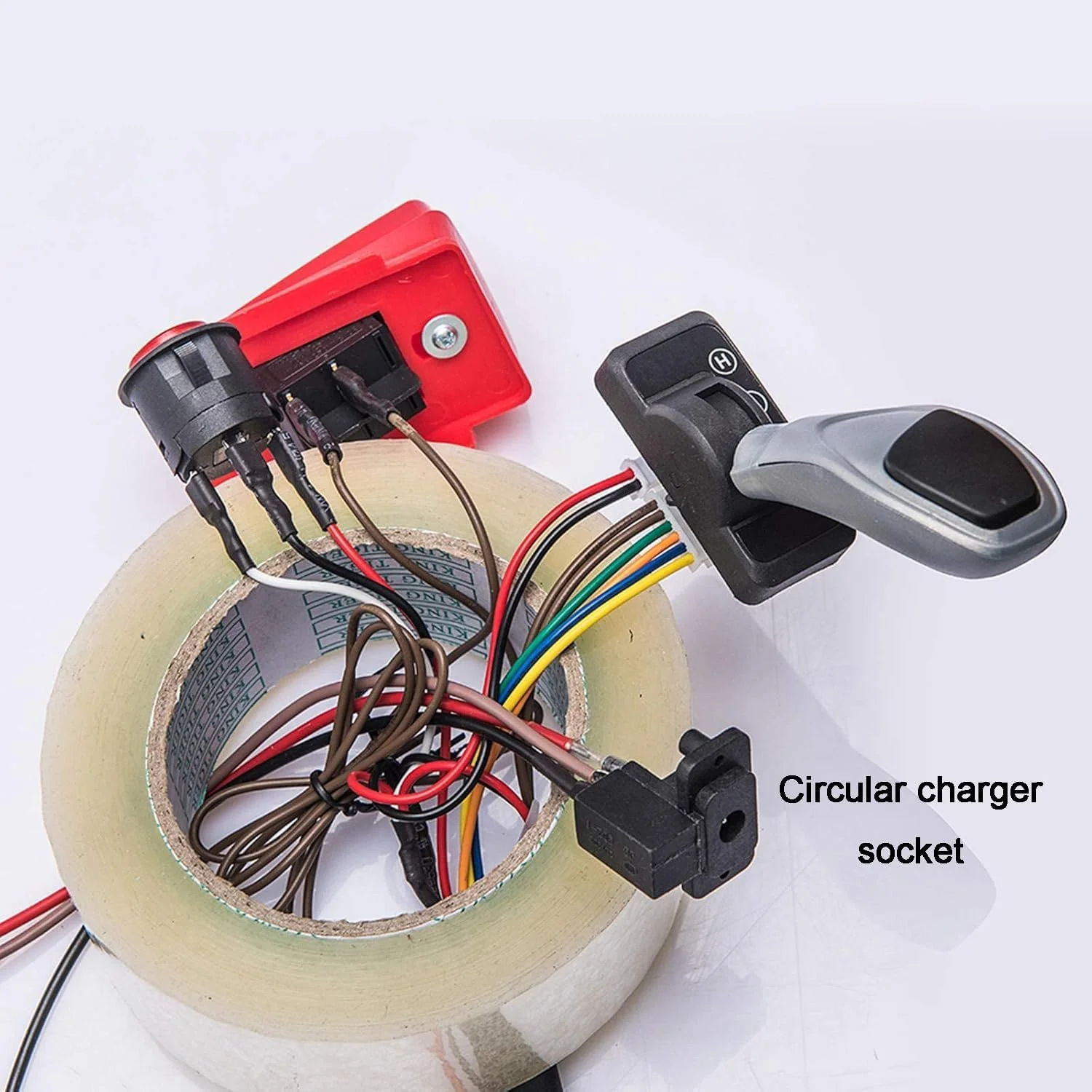 12V Kids Ride-On Car DIY Modified Harness with Complete Remote Control Circuit Set - Image 7