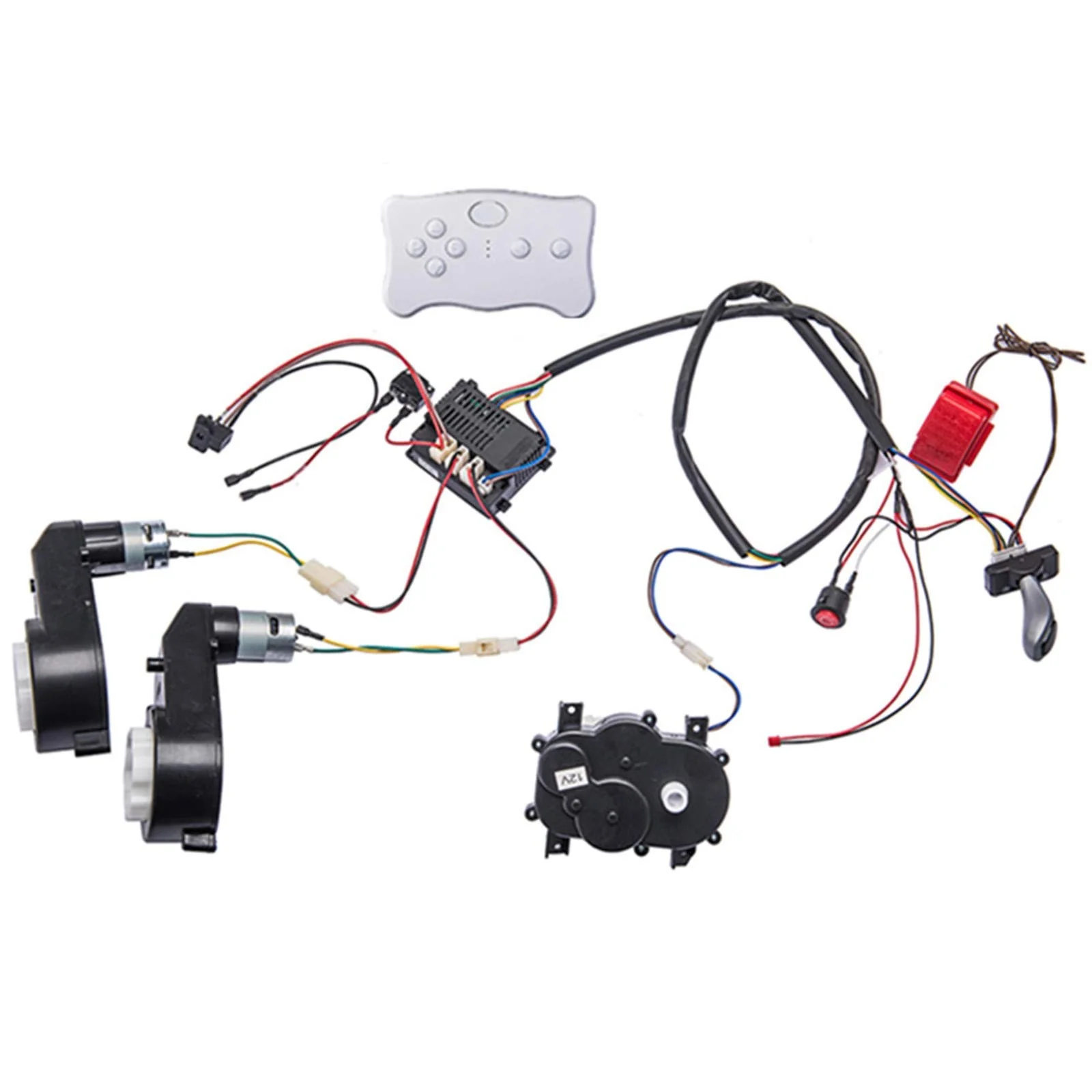 12V Kids Ride-On Car DIY Modified Harness Complete Remote Control Circuit Set