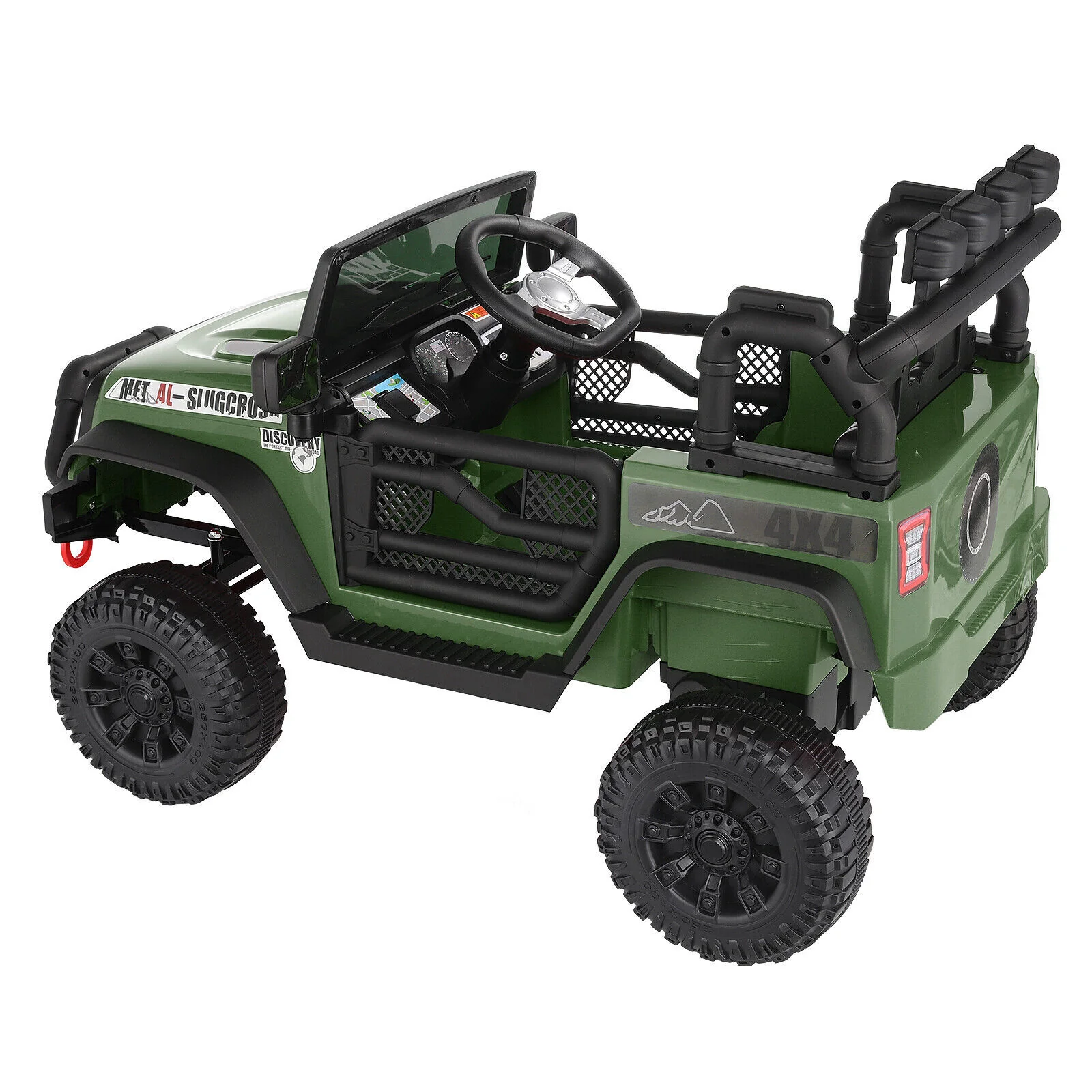 12V Electric Ride-On Truck for Kids with 4 Wheels and Remote Control Toy for Ages 3+ - Image 2