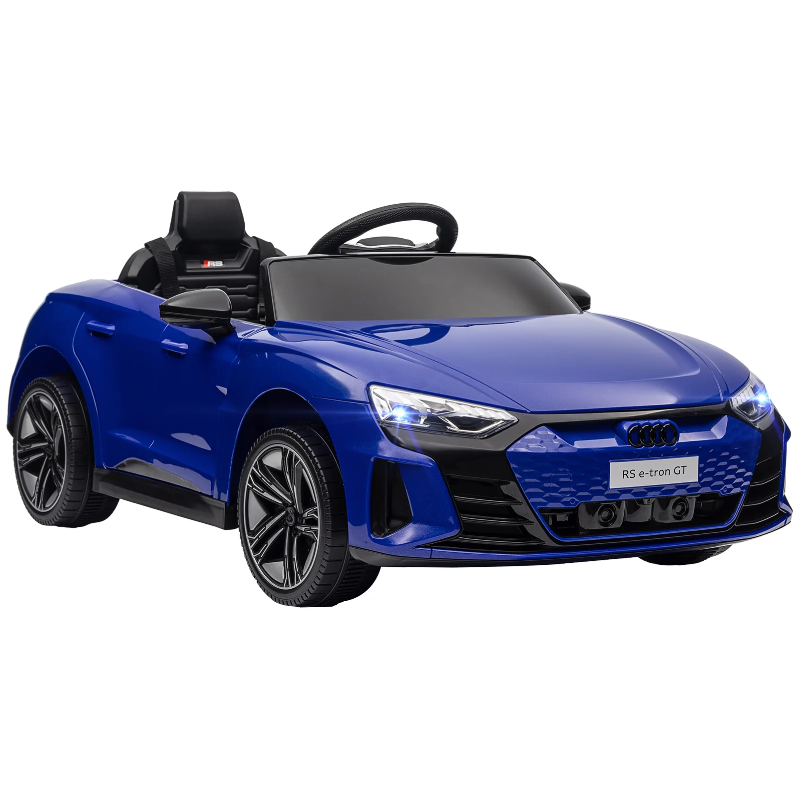 12V Electric Kids Ride-On Car Licensed Audi RS E-tron GT with 3.1 MPH Speed - Image 11
