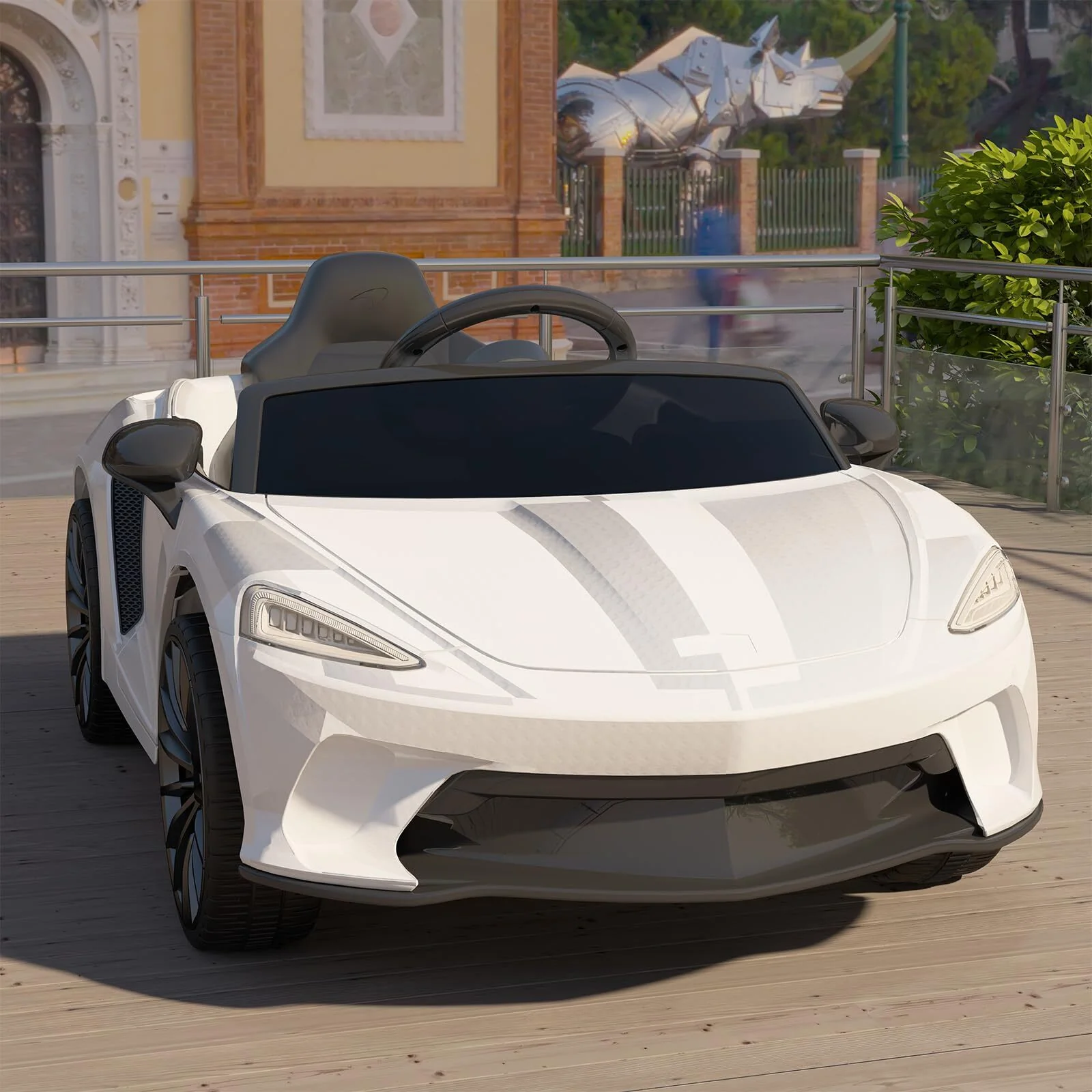 12V Licensed Lamborghini Electric Ride-On Car for Kids with 3 Speeds and Remote Control - Image 3