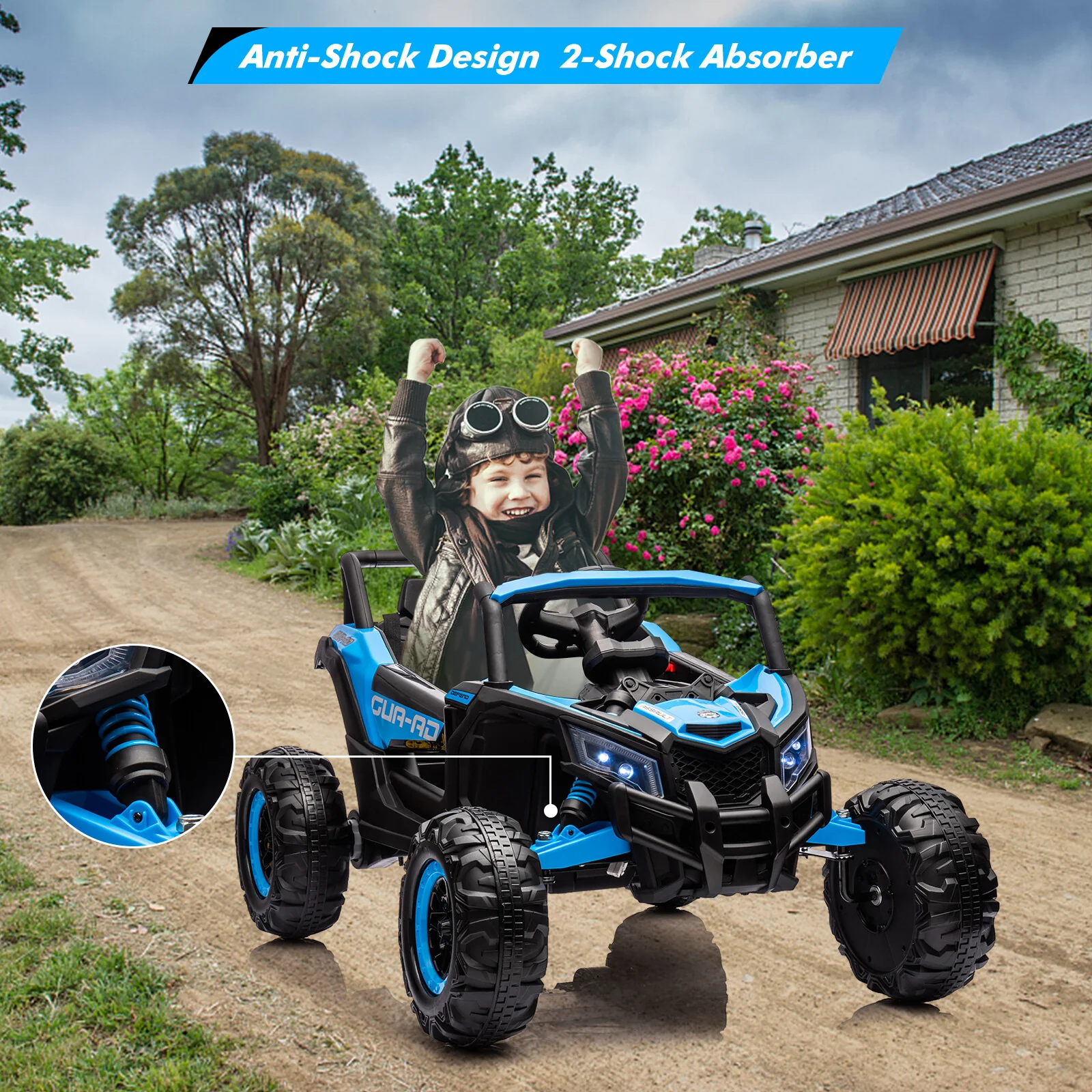 24V Electric Kids Ride-On Car with 200W Motor and Remote Control Toy Vehicle - Image 6