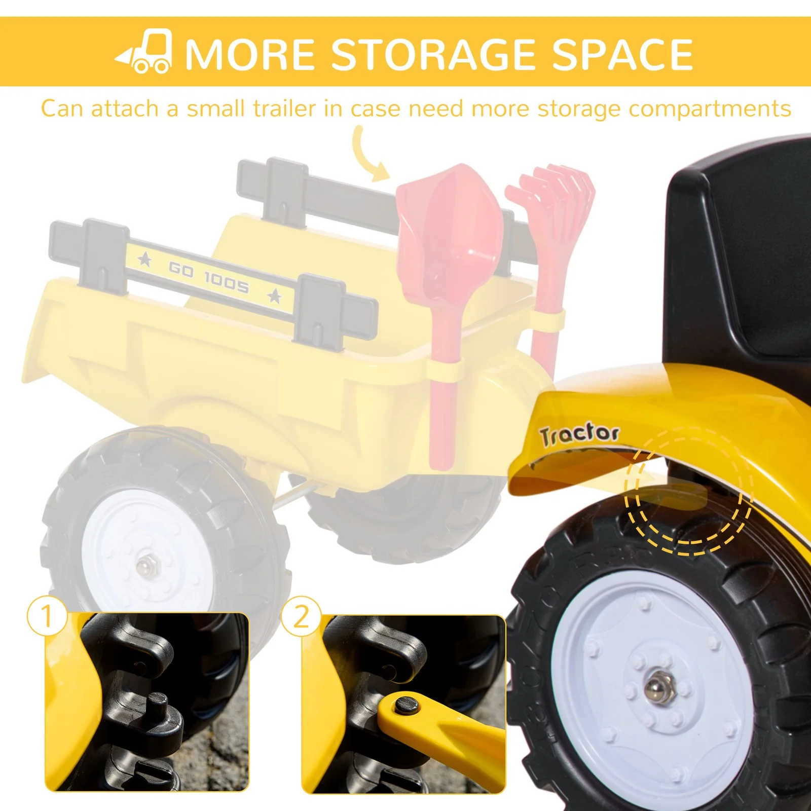 Battery-Powered Electric Ride-On Car Toy for Toddlers - Image 6