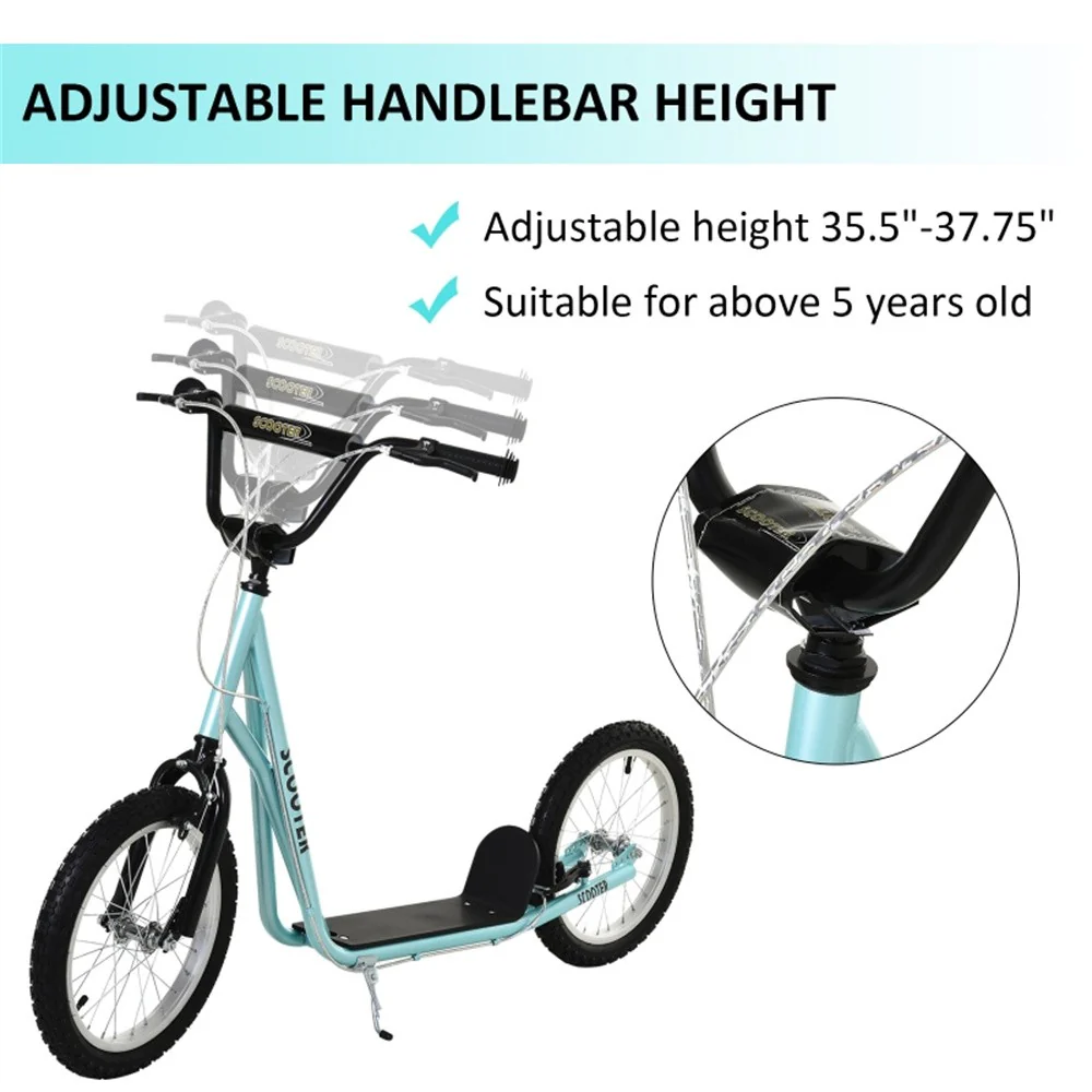 Electric Blue Ride-On Car for Kids with Rechargeable Battery and Remote Control - Image 4