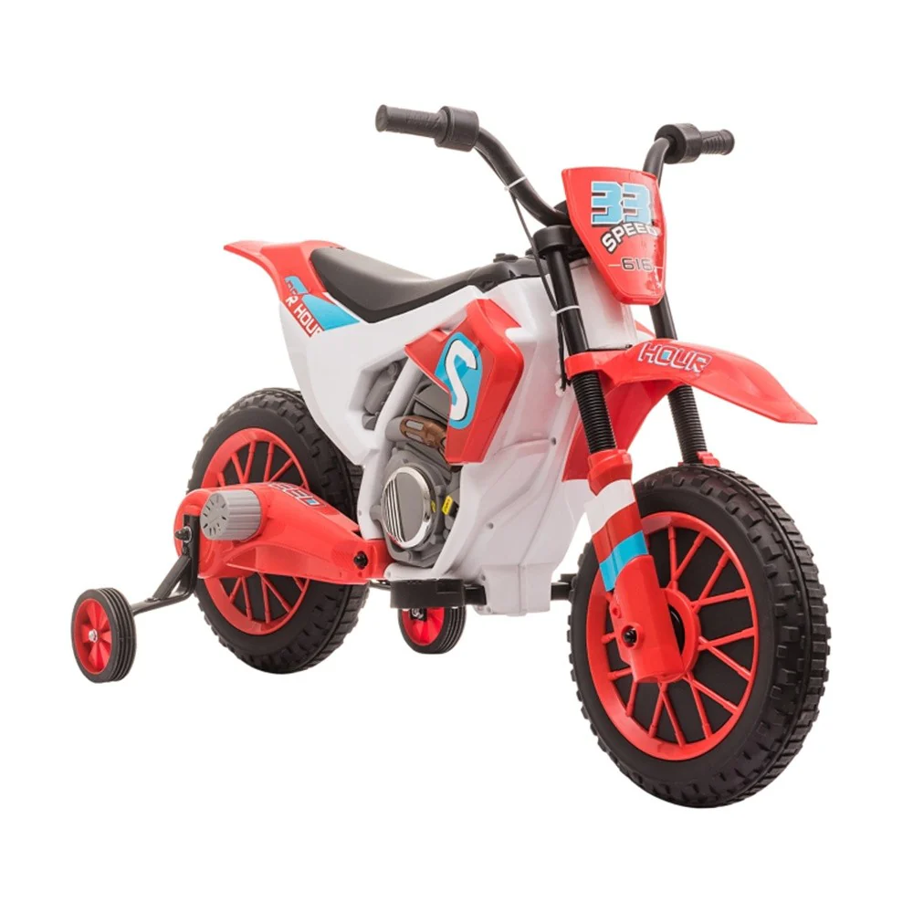 Electric Ride-On Car for Kids with Remote Control and Rechargeable Battery
