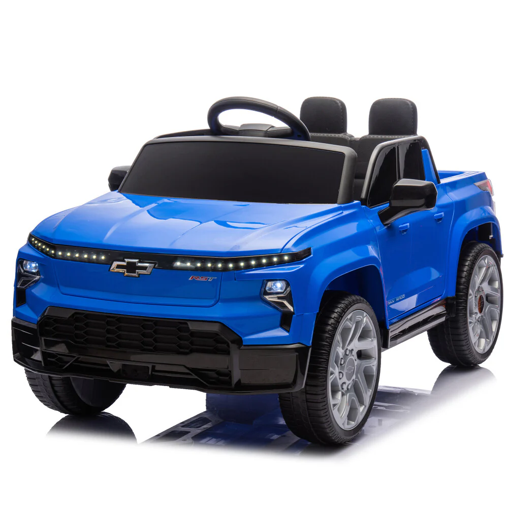 Kids Four-Wheel Ride-On Car with Suspension, LED Lights, Bluetooth Music, and Power Display - Image 6