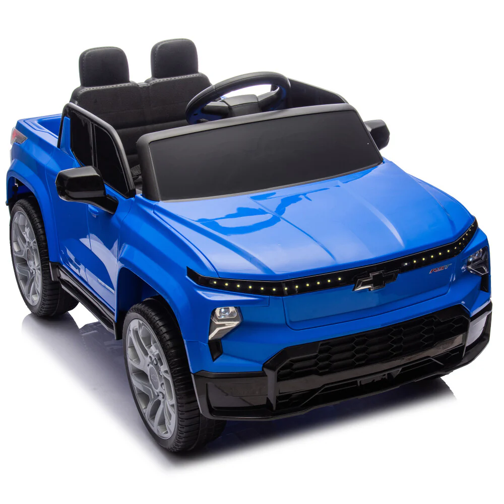 Kids Four-Wheel Ride-On Car with Suspension, LED Lights, Bluetooth Music, and Power Display - Image 7