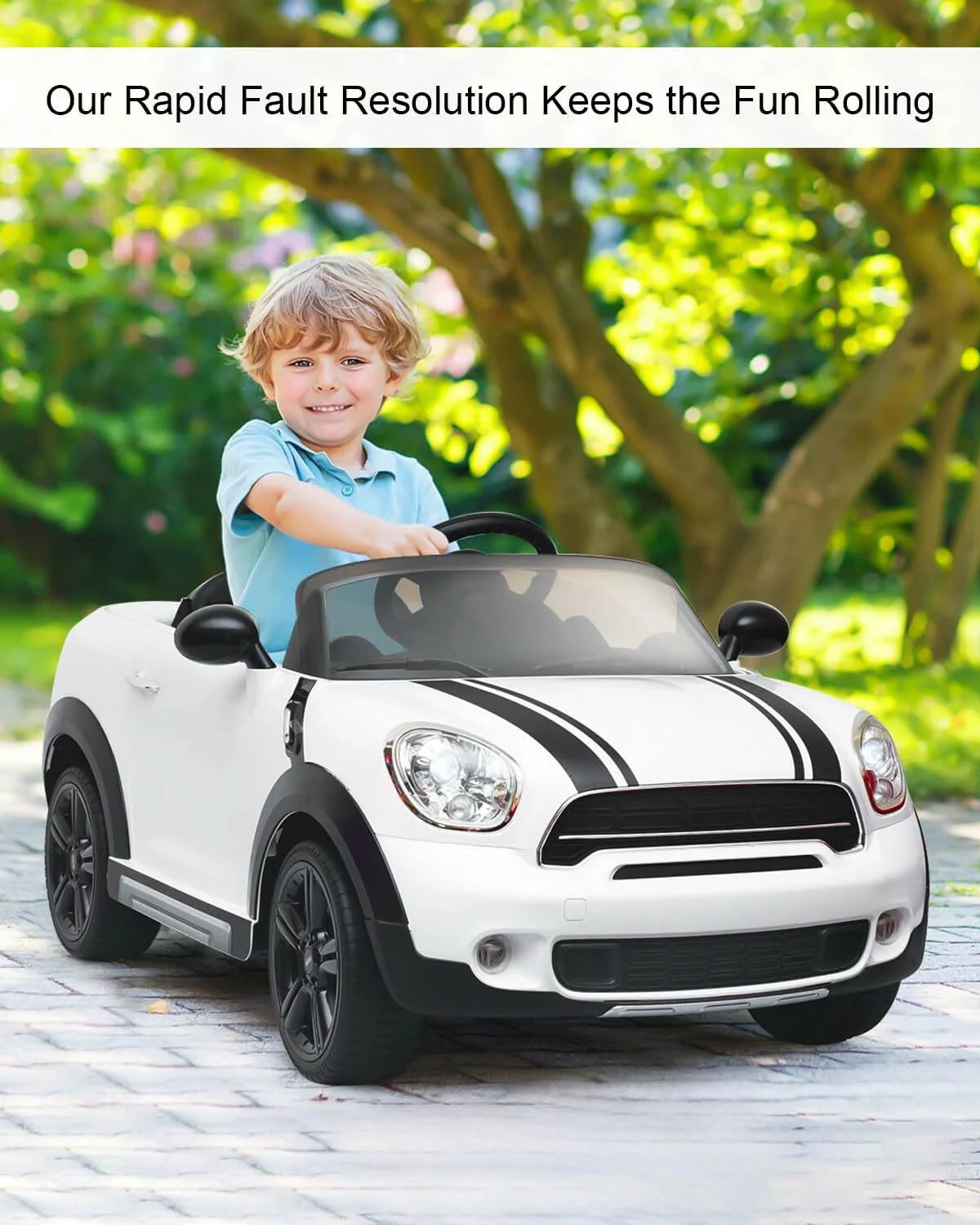 Kids Electric Ride-On Car with 24V 550 Gearbox Motor 40000RPM - Image 6