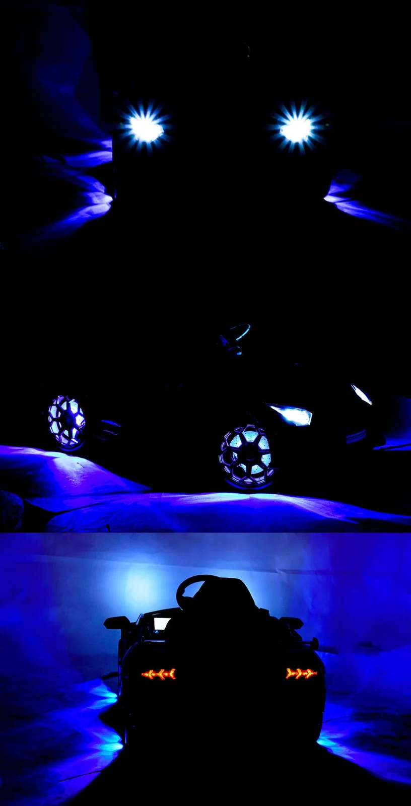 Kids Ride-On Licensed Lambo RC Car with MP4 Player and LED Wheels in Multiple Colors - Image 21