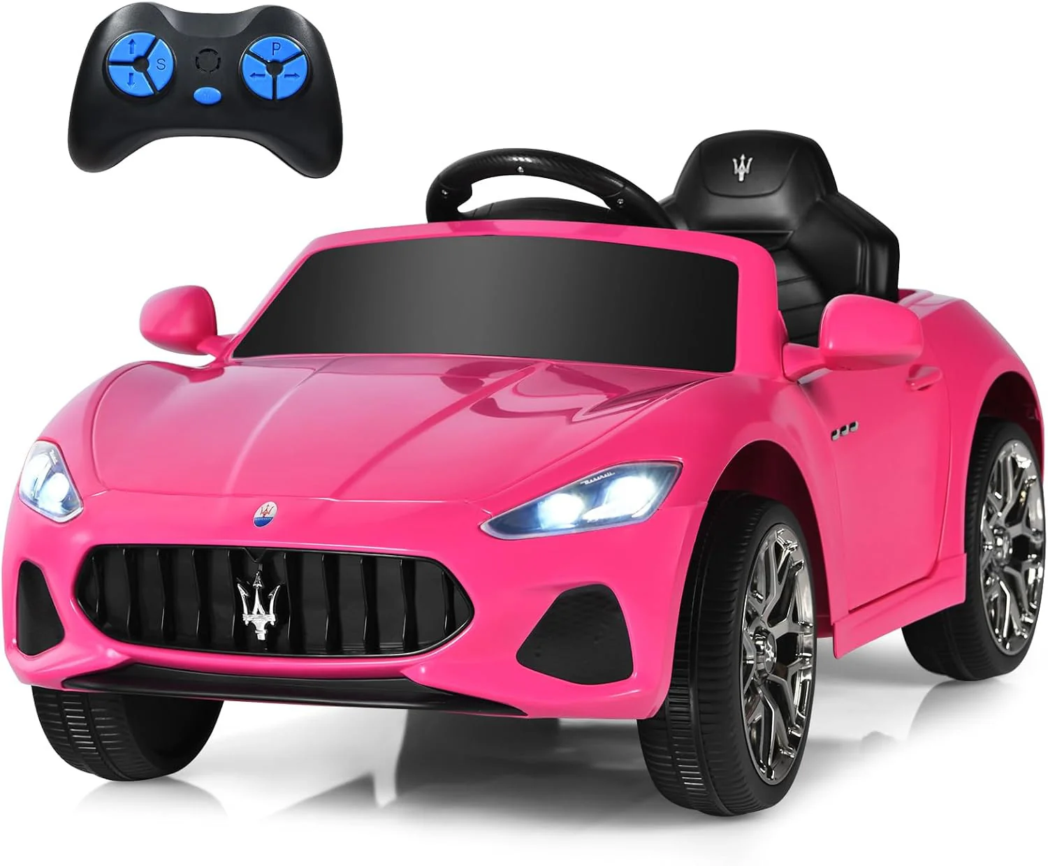 Licensed Maserati 12V Battery-Powered Kids Ride-On Car with Remote Control - Image 13
